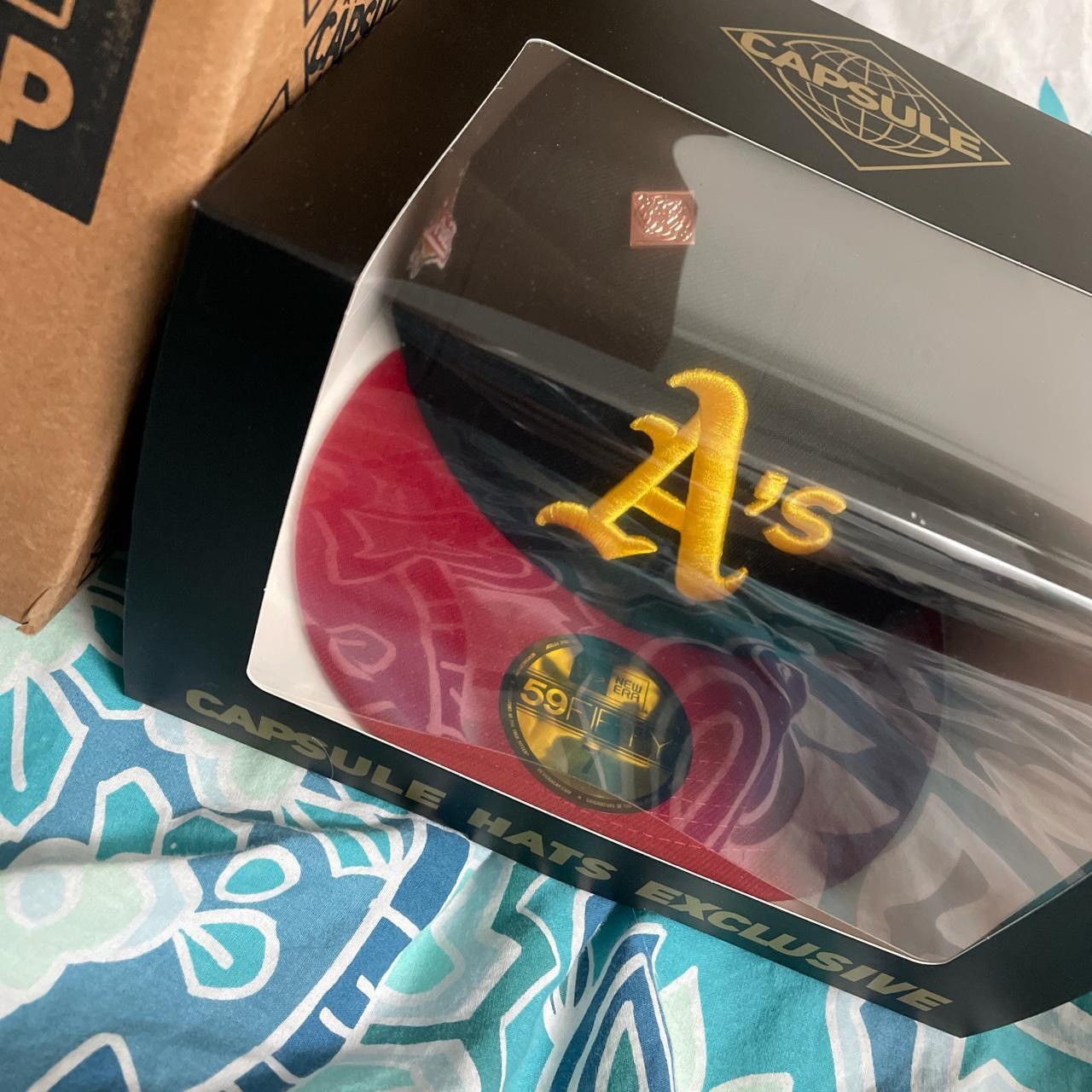 Capsule New Era 59FIFTY MLB Oakland Athletics “A’s” - Size 7 Size ONE SIZE - 4 Thumbnail