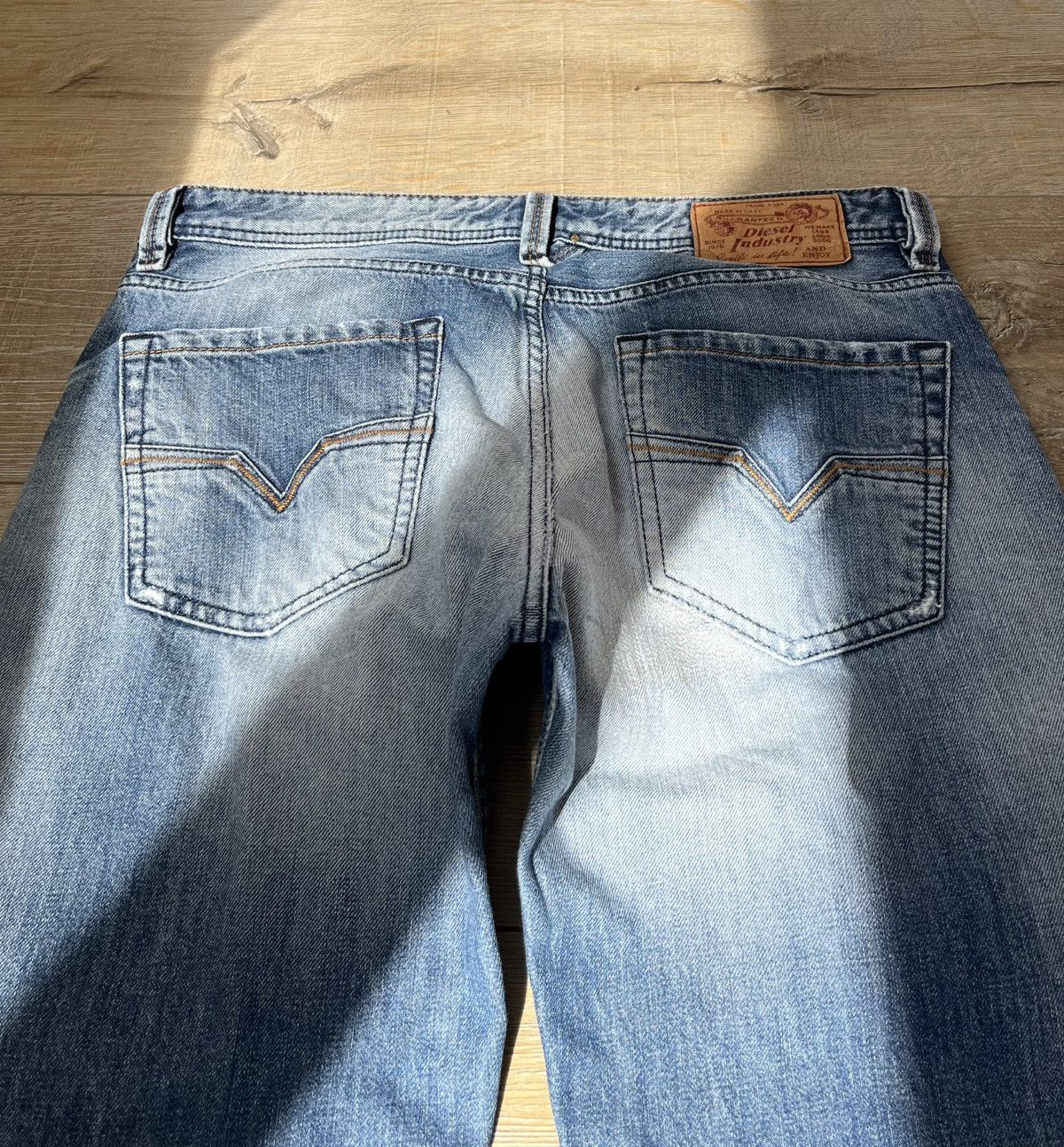 Diesel VINTAGE DIESEL IF SIX WAS NINE STYLE BAGGY JEANS 90S Size US 34 / EU 50 - 2 Thumbnail