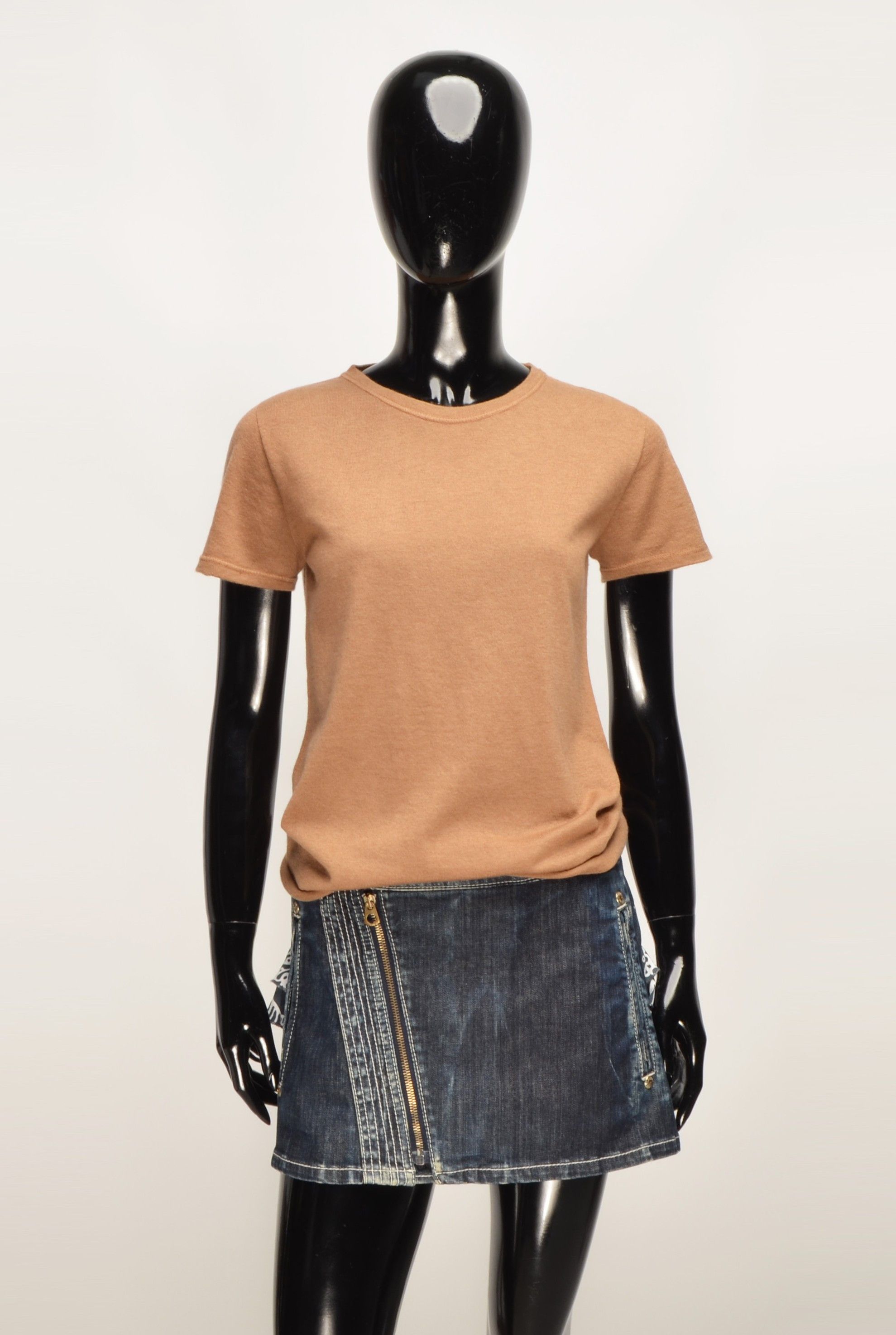 MAJESTIC FILATURES Majestic Filatures Deluxe Teeshirt 100% Cashmere Soft Tee Size S / US 4 / IT 40 - 1 Thumbnail