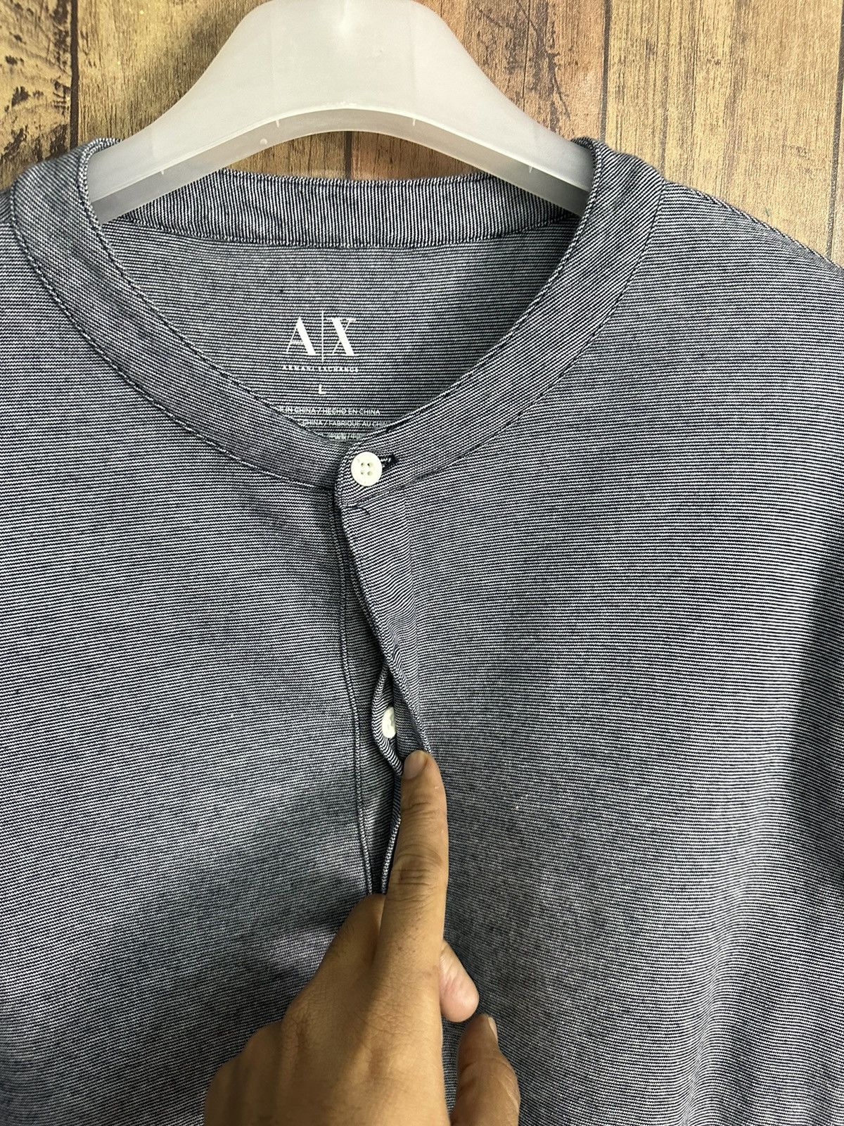 Armani Armani Exchange Long Sleeve Casual Shirt A411 Size US L / EU 52-54 / 3 - 7 Thumbnail