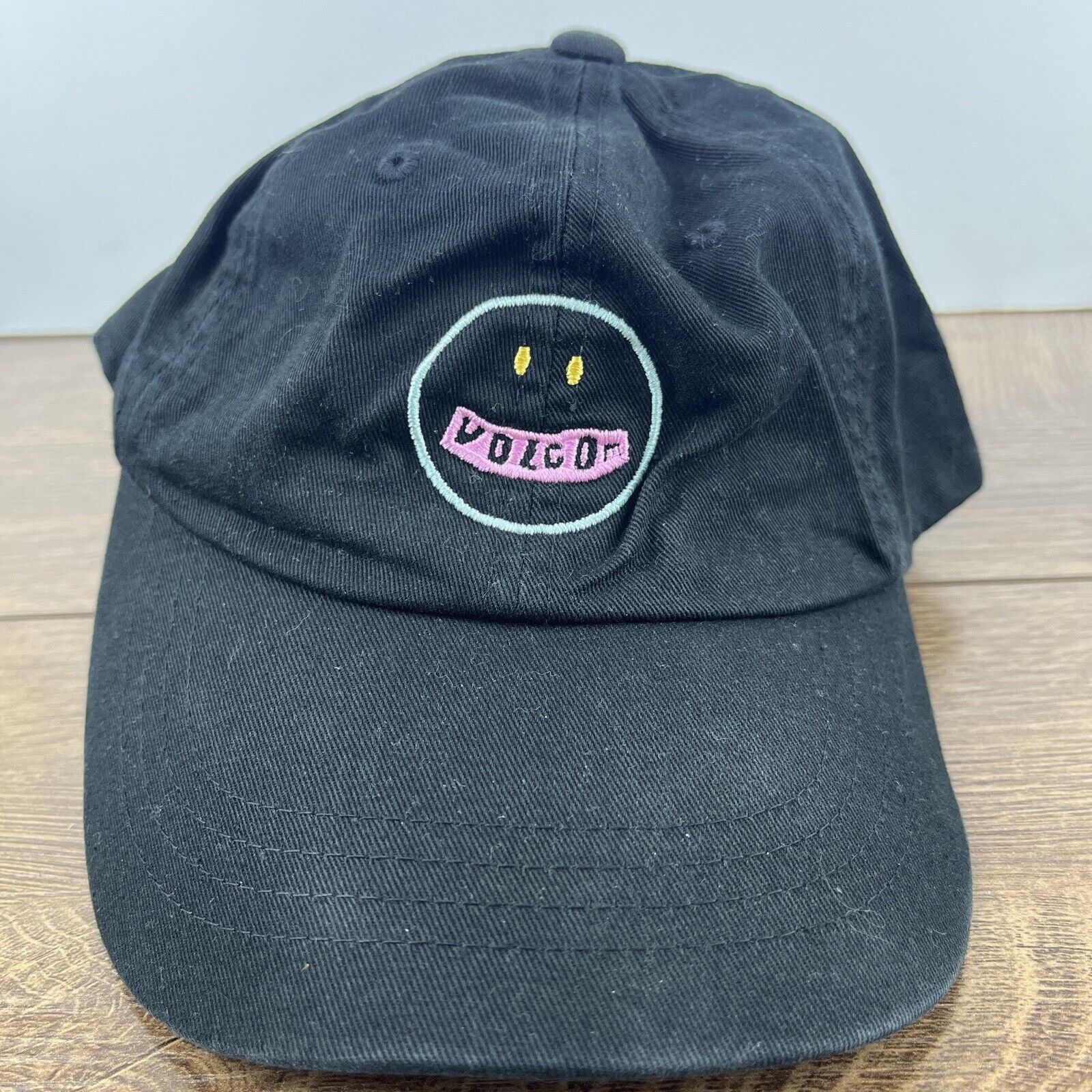 Other VOLCO Hat Volco Black Hat Adjustable Adult Size Hat Black Ca Size ONE SIZE - 3 Thumbnail