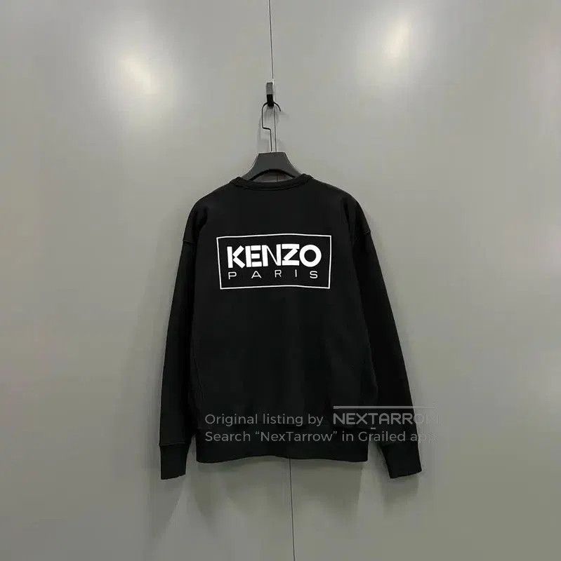 Kenzo Kenzo Black Logo Sweatshirt for Men . Size US S / EU 44-46 / 1 - 3 Thumbnail