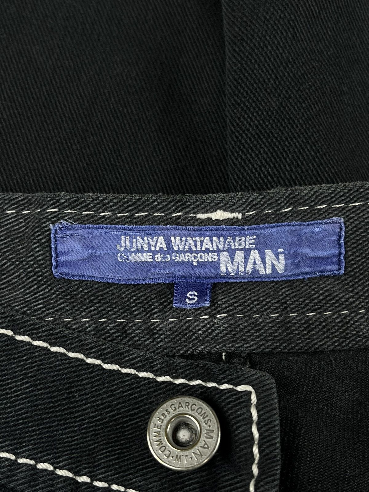 Junya Watanabe Junya Watanabe Bootcut Faded Contrast Stitch Pants Size US 30 / EU 46 - 8 Thumbnail