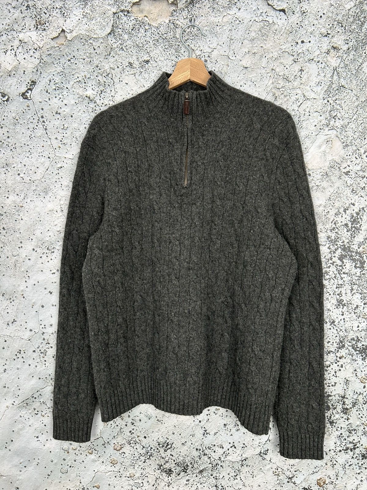 Polo Ralph Lauren Vintage Polo Ralph Lauren Wool Knitted Sweater Avant Garde Size US L / EU 52-54 / 3 - 1 Thumbnail