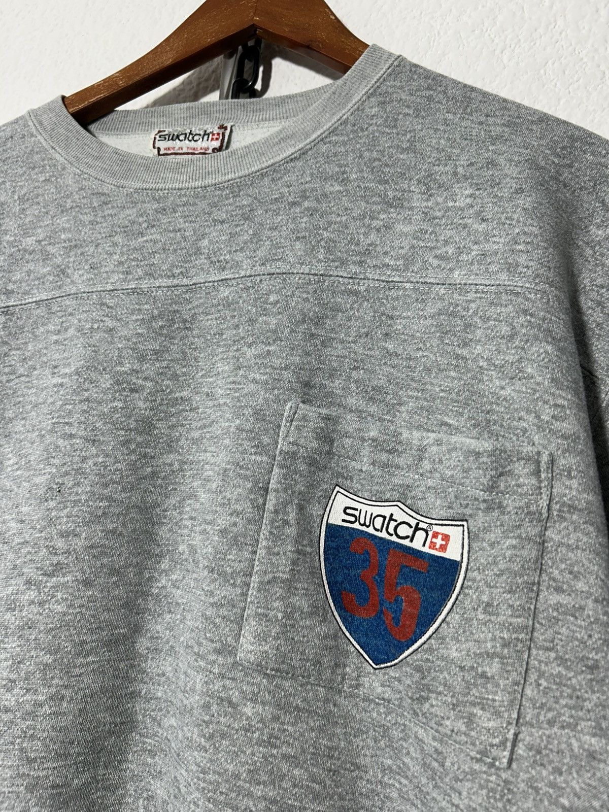 Swatch × Vintage 90’s Swatch Pullover Size US L / EU 52-54 / 3 - 5 Thumbnail