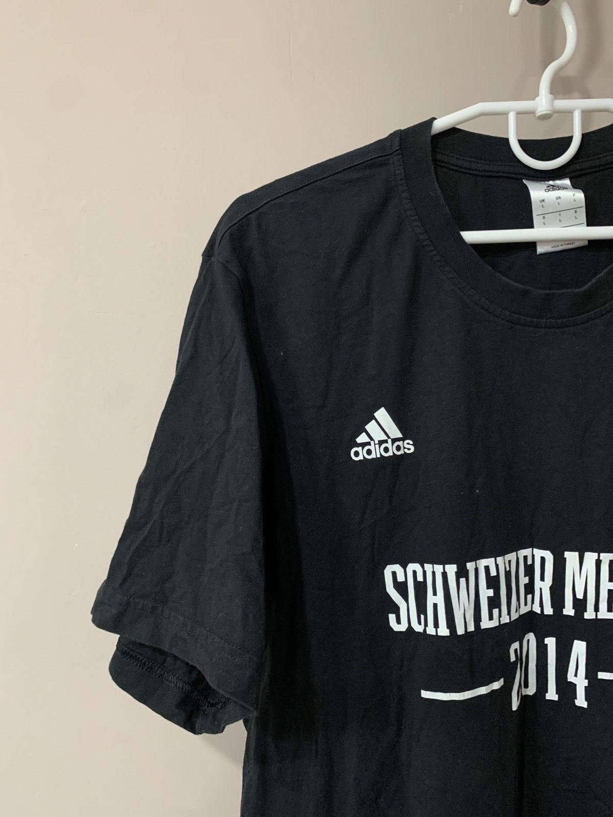 Adidas Basel 1893 2014 Champions Football T shirt Adidas Soccer Size US L / EU 52-54 / 3 - 3 Thumbnail