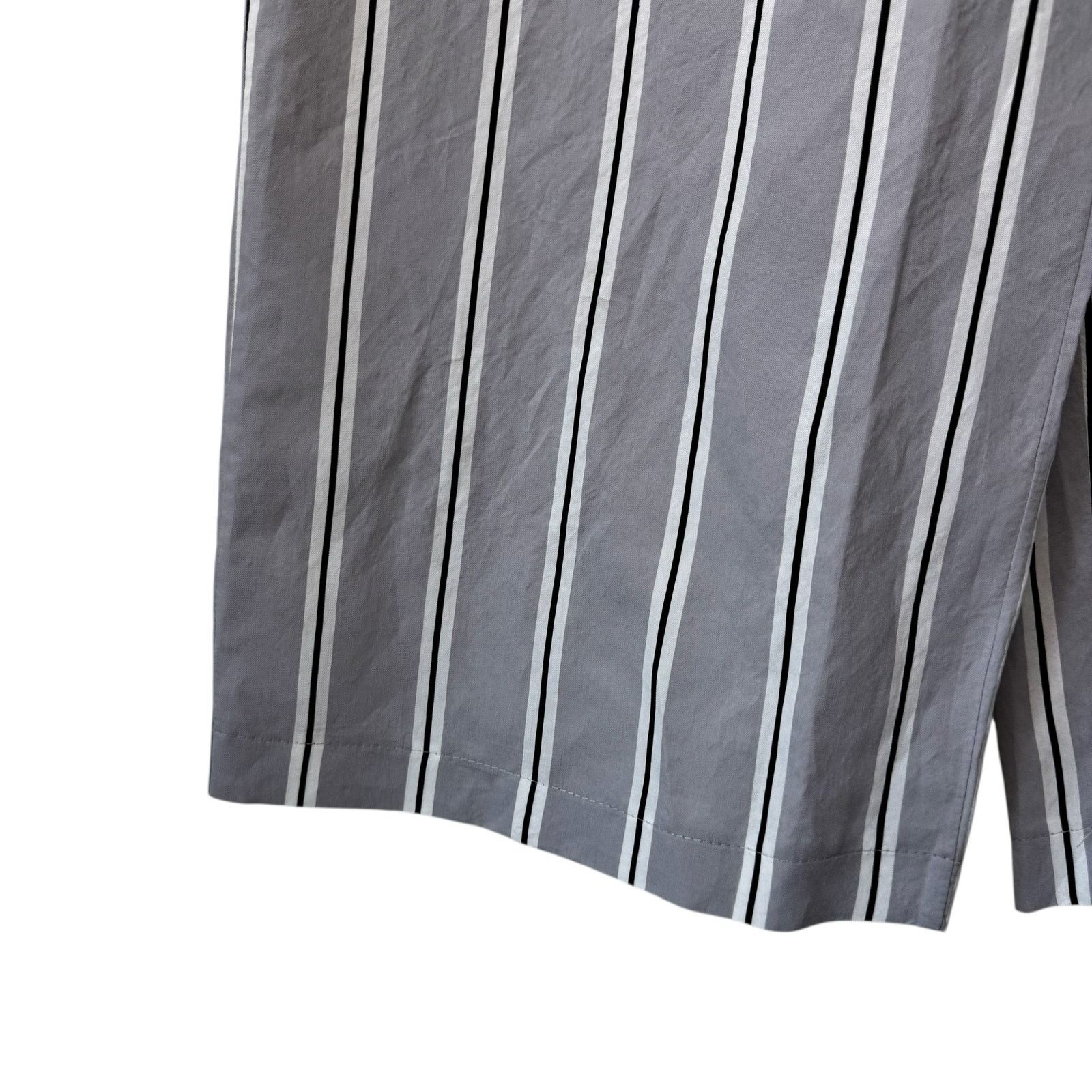 Other La Fee Maraboutee Striped High Rise Pants Gray Size 40 Size 30" / US 8 / IT 44 - 4 Thumbnail