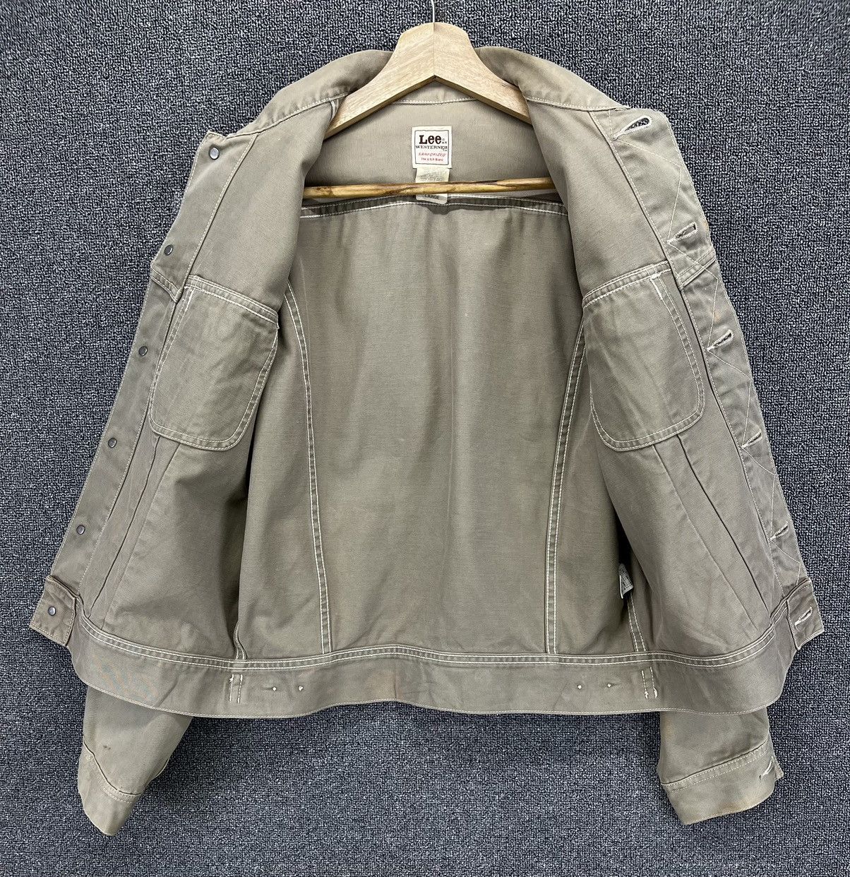 Lee Vintage Lee Sanforized Westerner Trucker Jacket Size L / US 10 / IT 46 - 6 Thumbnail