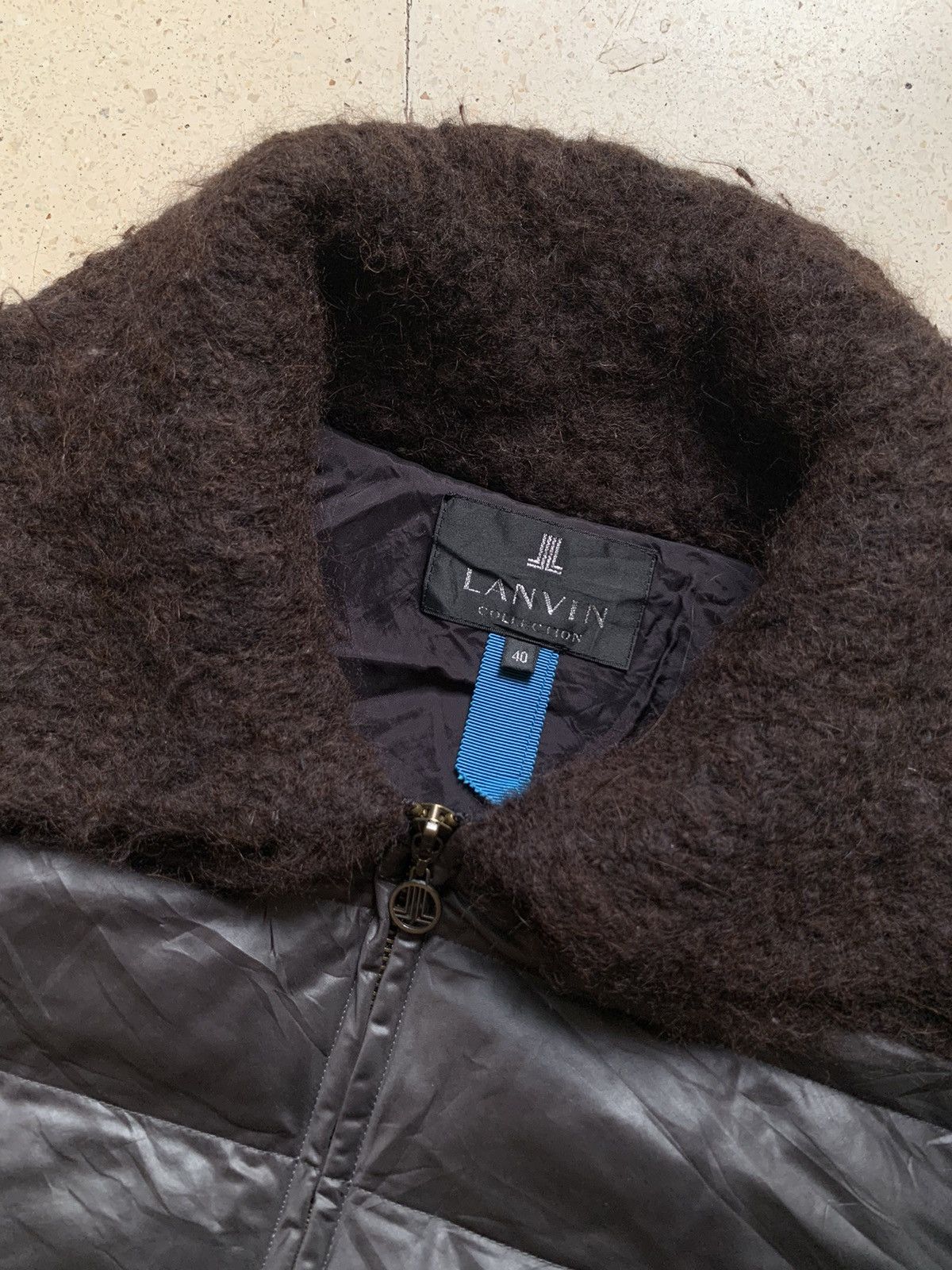 Le Grande Bleu (L.G.B.) Lanvin Faux fur bono puffer jacket Size US M / EU 48-50 / 2 - 5 Thumbnail