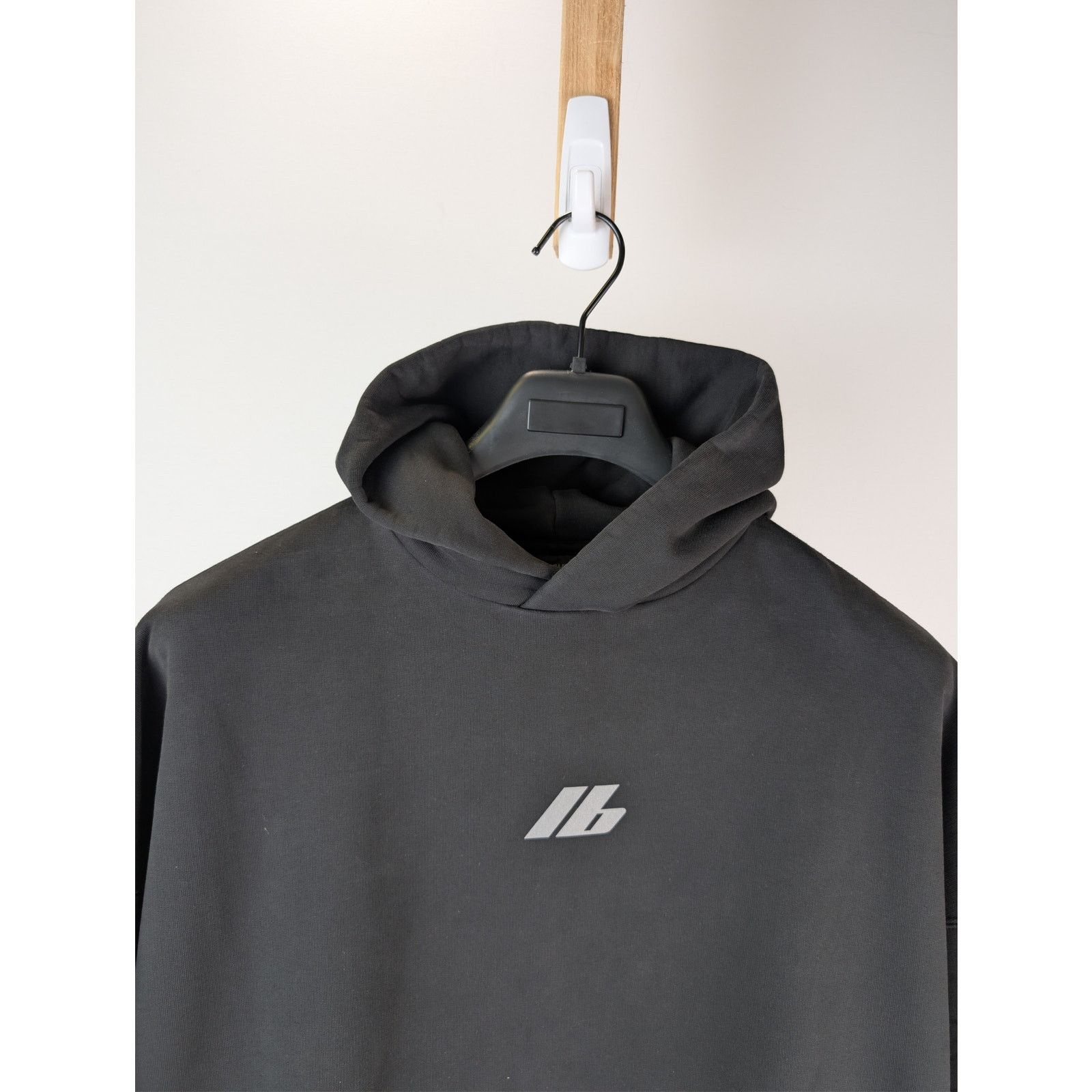 Balenciaga o1rshd1 Q:2/ Activewear Molleton Archetype Large Fit Hoodie Size US S / EU 44-46 / 1 - 8 Thumbnail