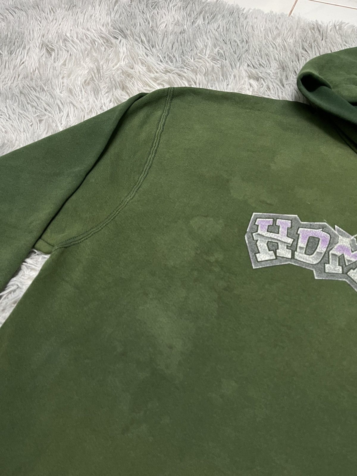 Fruit Of The Loom × Rap Tees RARE 90s HOMIES HIP HOP DANCE HOODIE XXL DISTRESSED Size US XXL / EU 58 / 5 - 8 Thumbnail