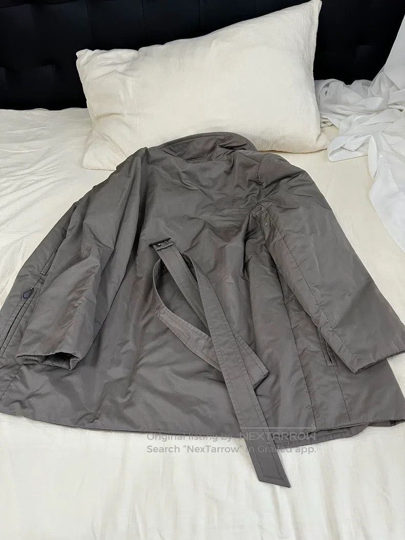 Hermes Hermes Margiela-era ladies' mid-length trench coat jacket Size M / US 6-8 / IT 42-44 - 2 Thumbnail