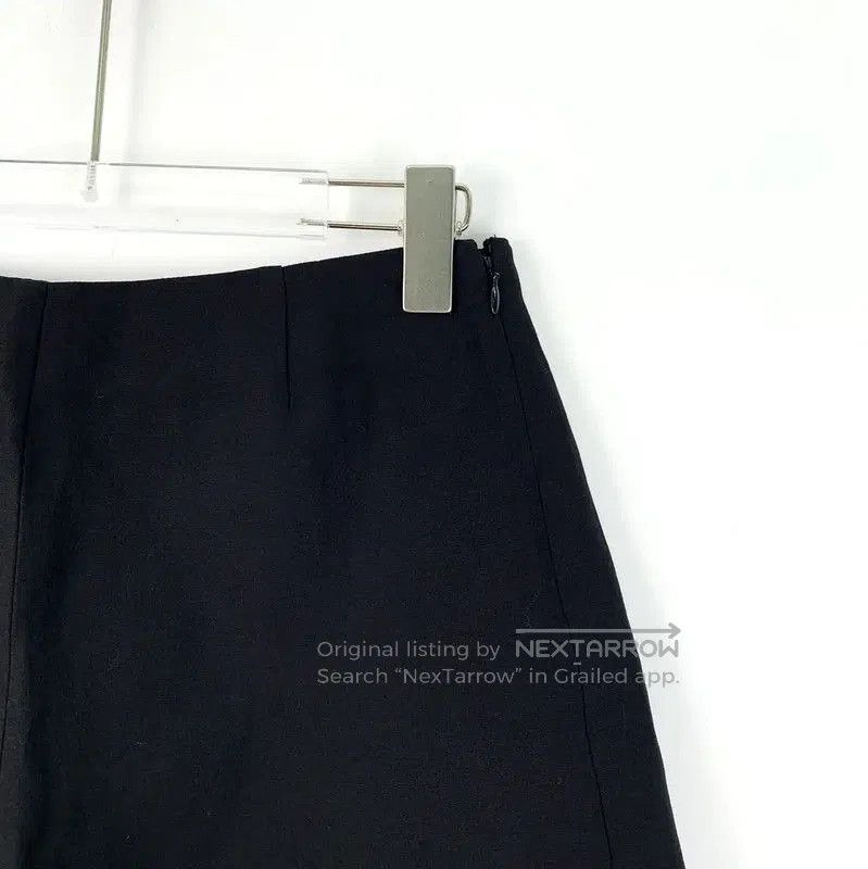 Other Valentino Black Women's Shorts with Scalloped Hem . Size 23" - 3 Thumbnail