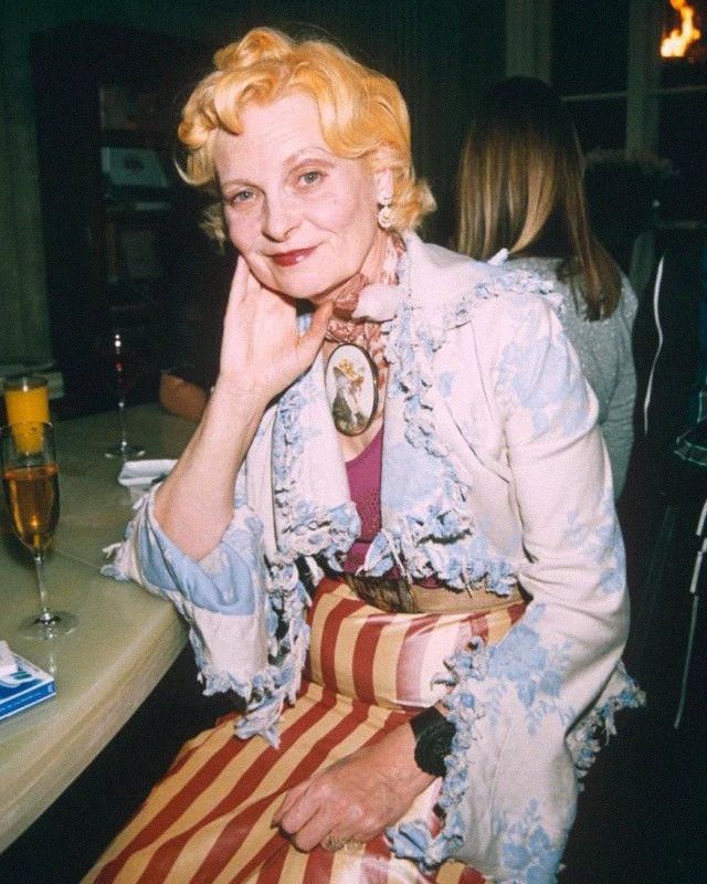 Vivienne Westwood Vivienne Westwood Blue and white printed tassel coat and s Size S / US 4 / IT 40 - 2 Thumbnail