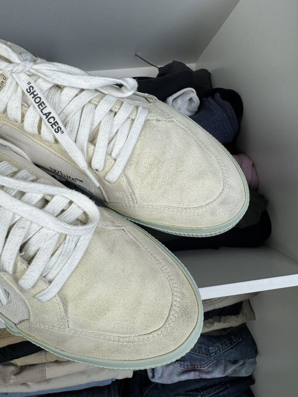 Off-White Off-White Low Vulcanized Sneakers Size 43 Size US 10 / EU 43 - 4 Thumbnail