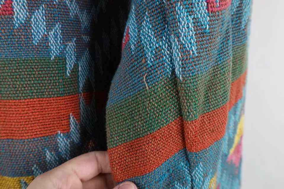 Vintage Vintage 90s Streetwear Tapestry Rainbow Blazer Jacket Size M / US 6-8 / IT 42-44 - 10 Thumbnail