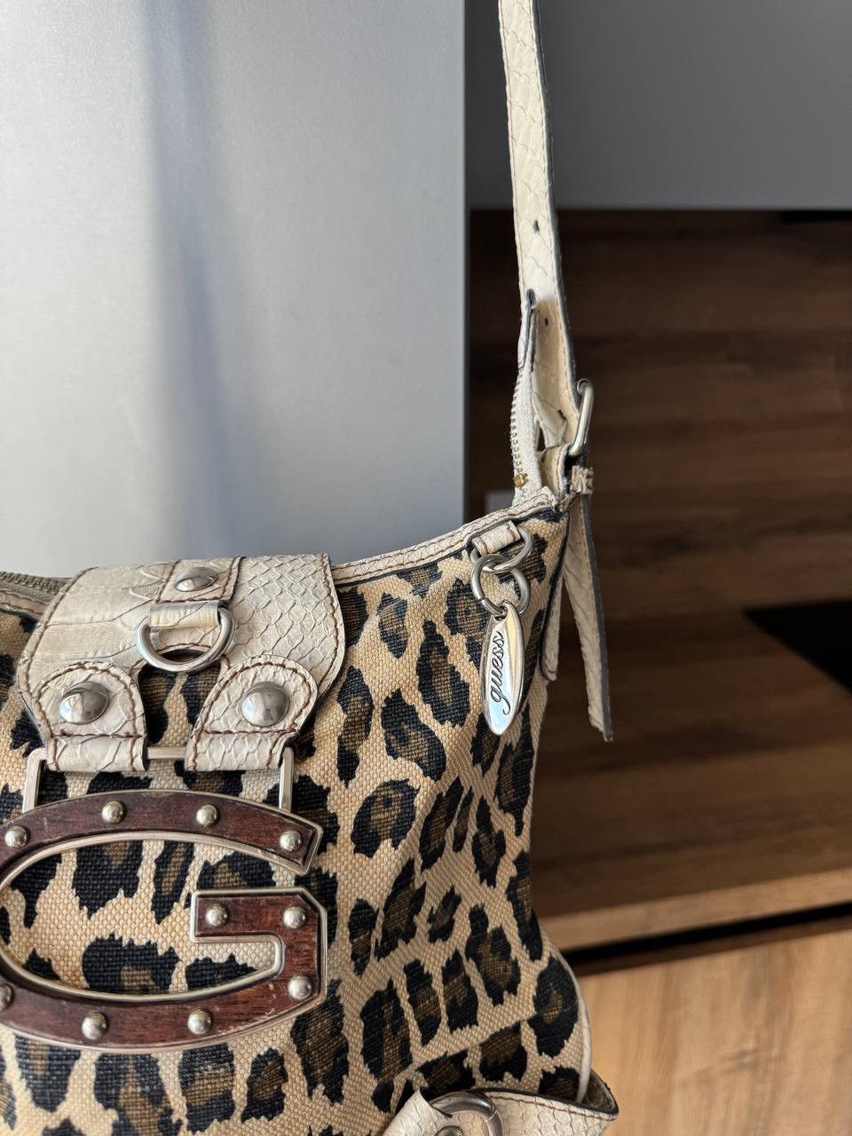 Guess Vintage Women’s Guess Leopard Print Bag Size ONE SIZE - 2 Thumbnail
