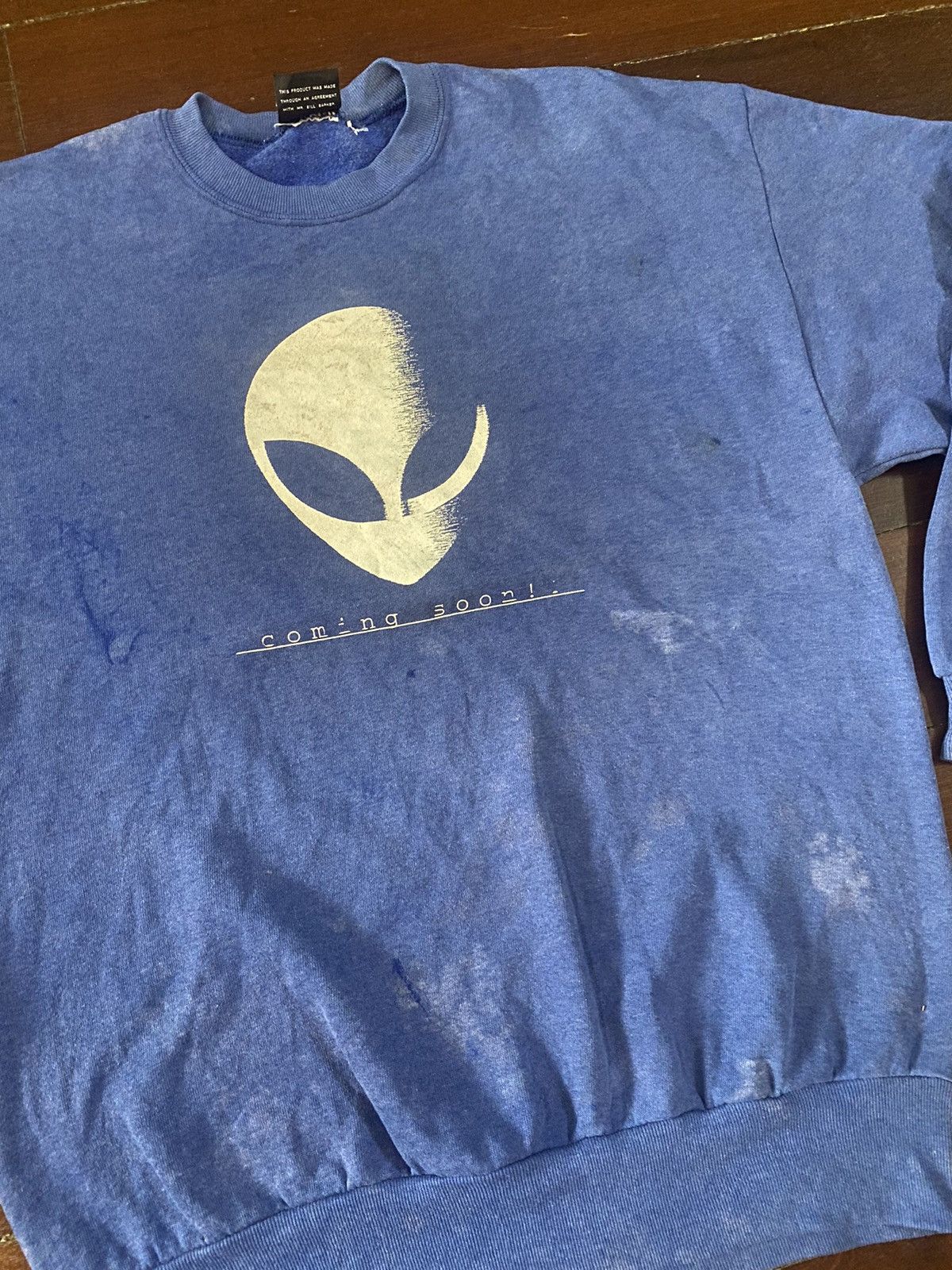 Anime × Cartoon Network × Vintage vintage 90s BESCHWA alien work shop sun faded Distressed Size US XL / EU 56 / 4 - 5 Thumbnail