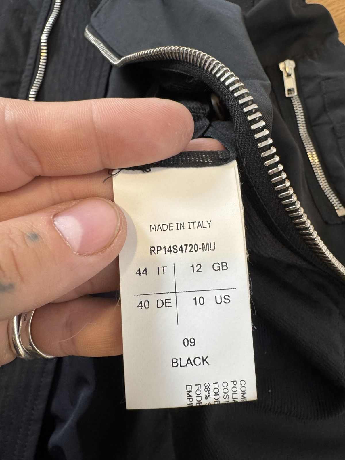 Rick Owens Rick Owens bomber jacket Size US M / EU 48-50 / 2 - 2 Thumbnail