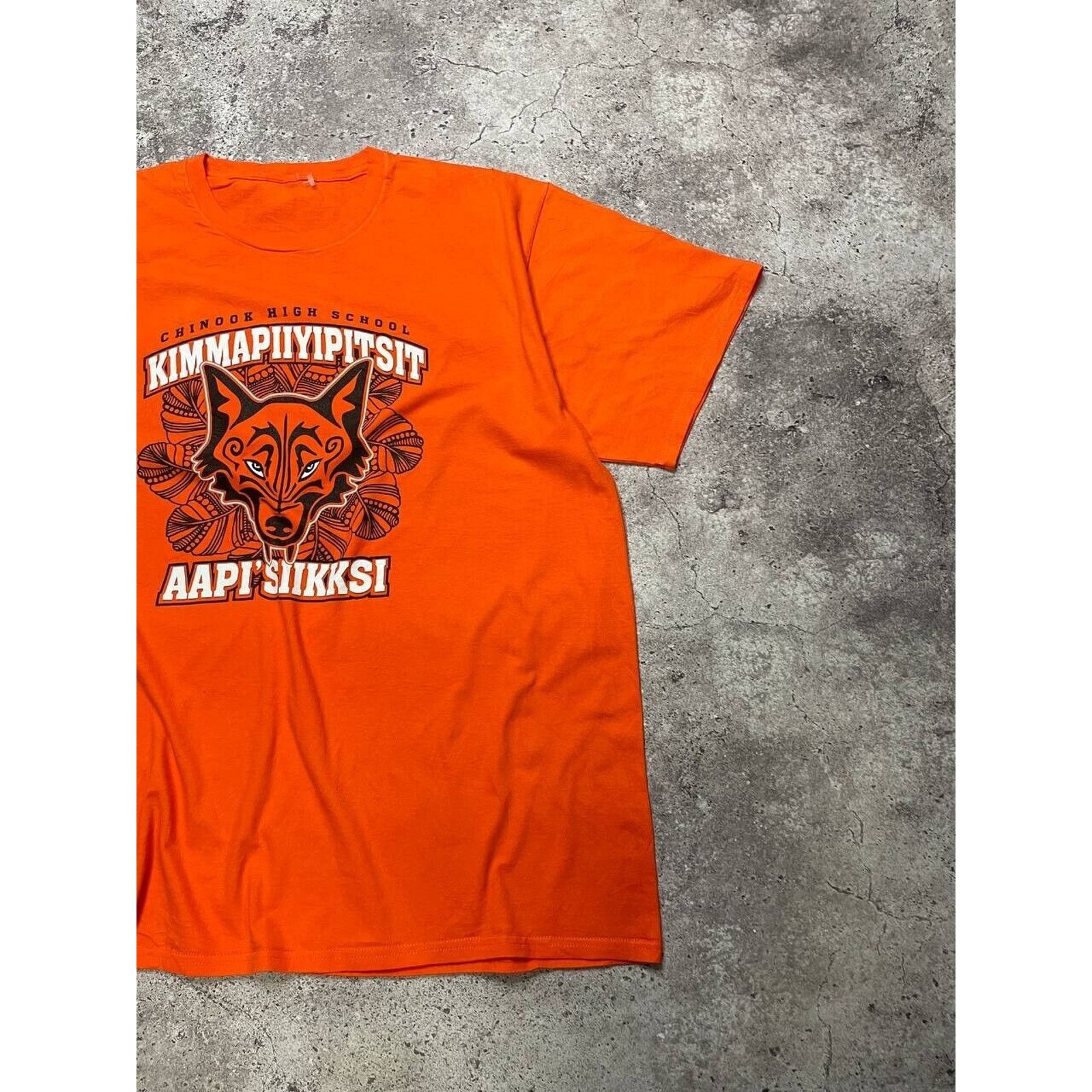 Vintage Vintage Chinook High School T-shirt XXL Fox Tribal Graphic Size US XXL / EU 58 / 5 - 3 Thumbnail