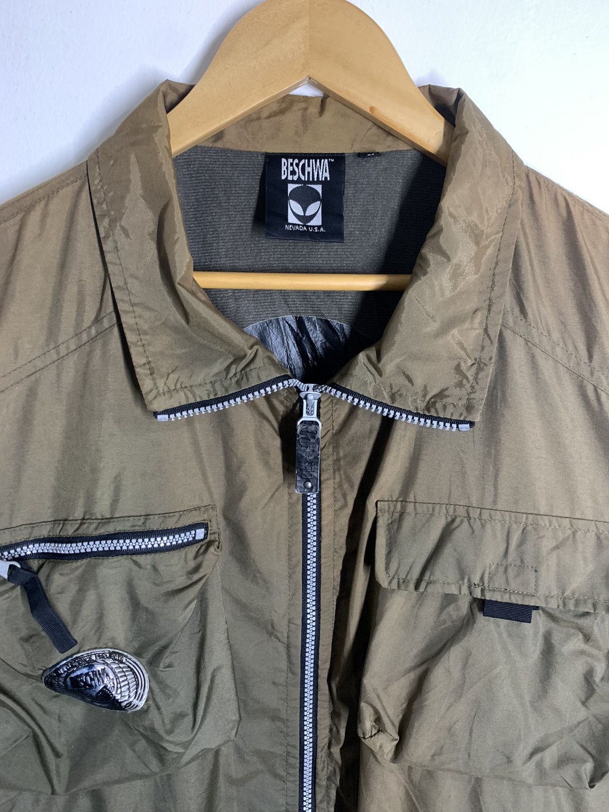 Alien Workshop × Vintage Vintage BESCHWA light zipper skateboarding style Size US L / EU 52-54 / 3 - 3 Thumbnail