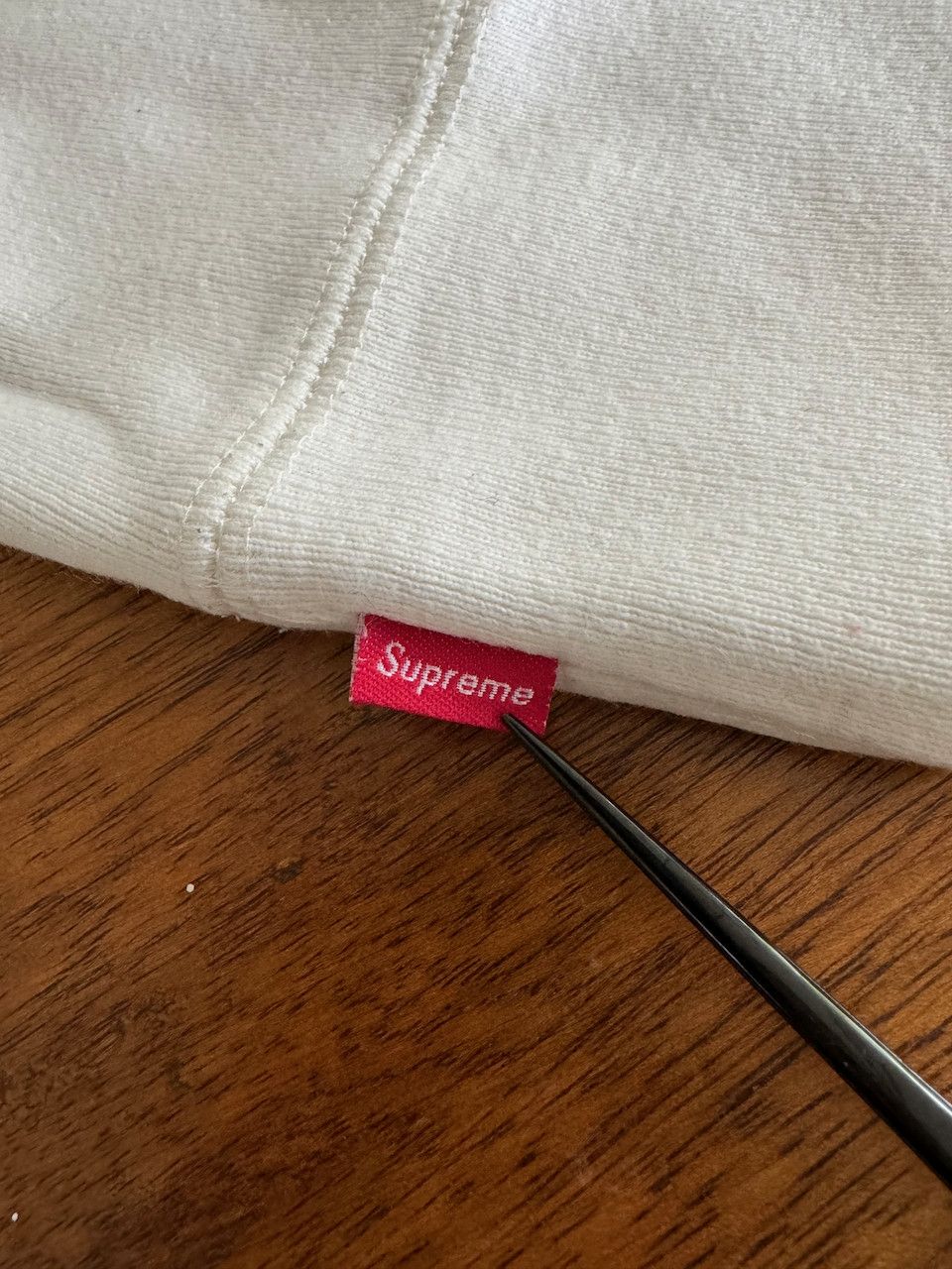 Supreme Supreme Box Logo Crewneck FW2013 - White Size US L / EU 52-54 / 3 - 7 Thumbnail