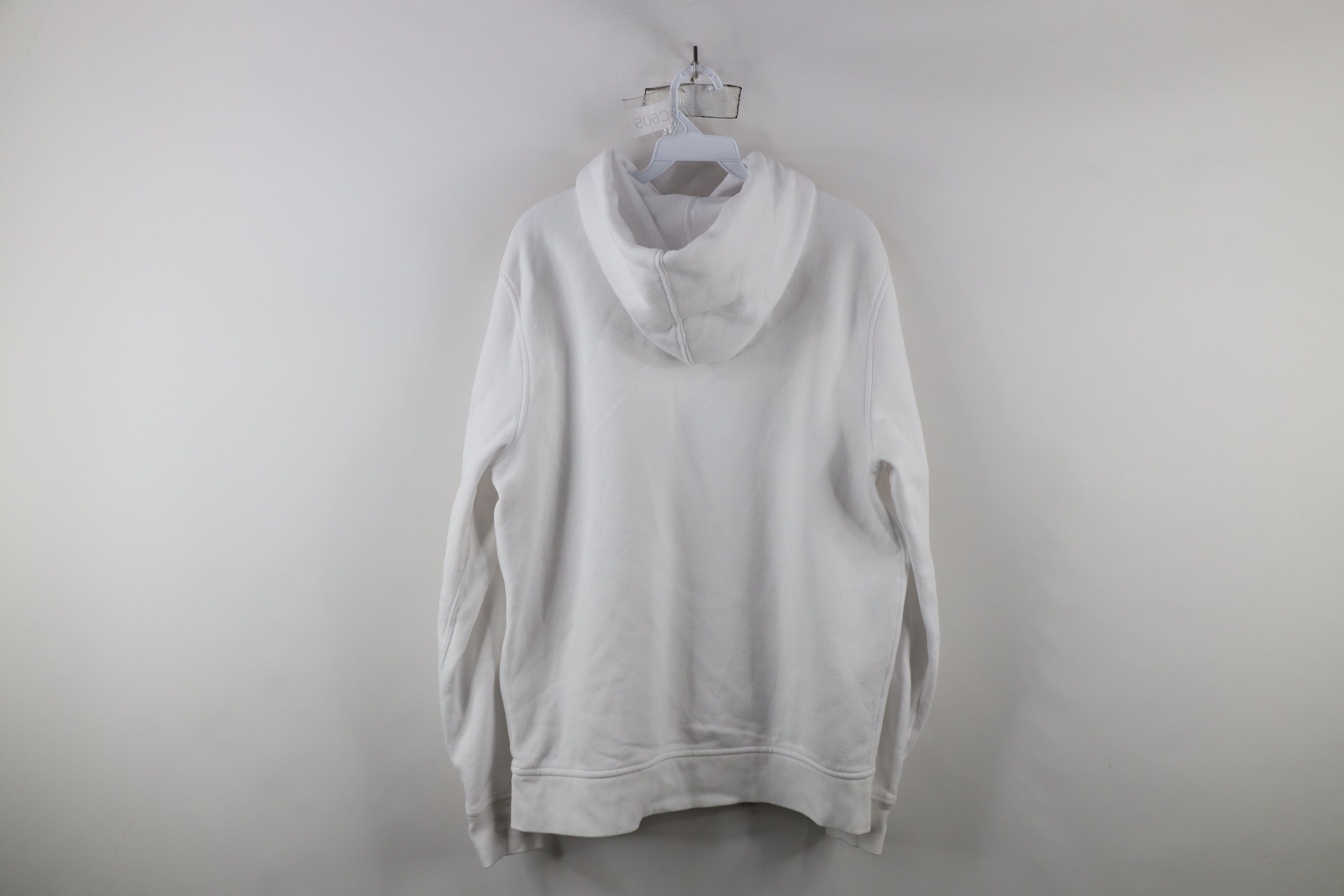 Gap × Vintage Vintage 90s Y2K Gap Athletic Spell Hoodie Sweatshirt White Size US L / EU 52-54 / 3 - 11 Thumbnail