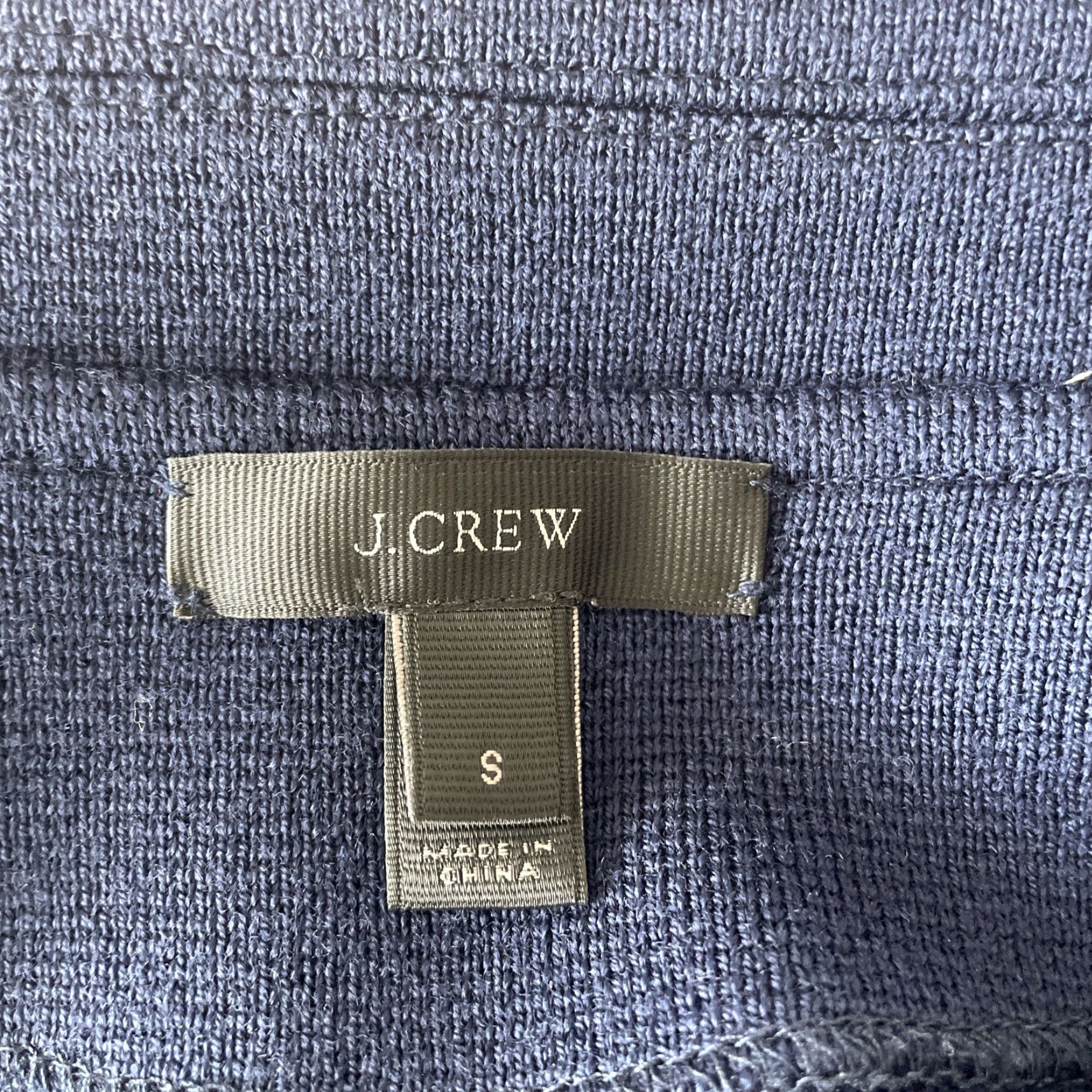 J.Crew VINTAGE J.CREW Merino Wool Knit Cardigan Womens Small Blue Long Sleeve Preppy Sweater Size S / US 4 / IT 40 - 3 Thumbnail