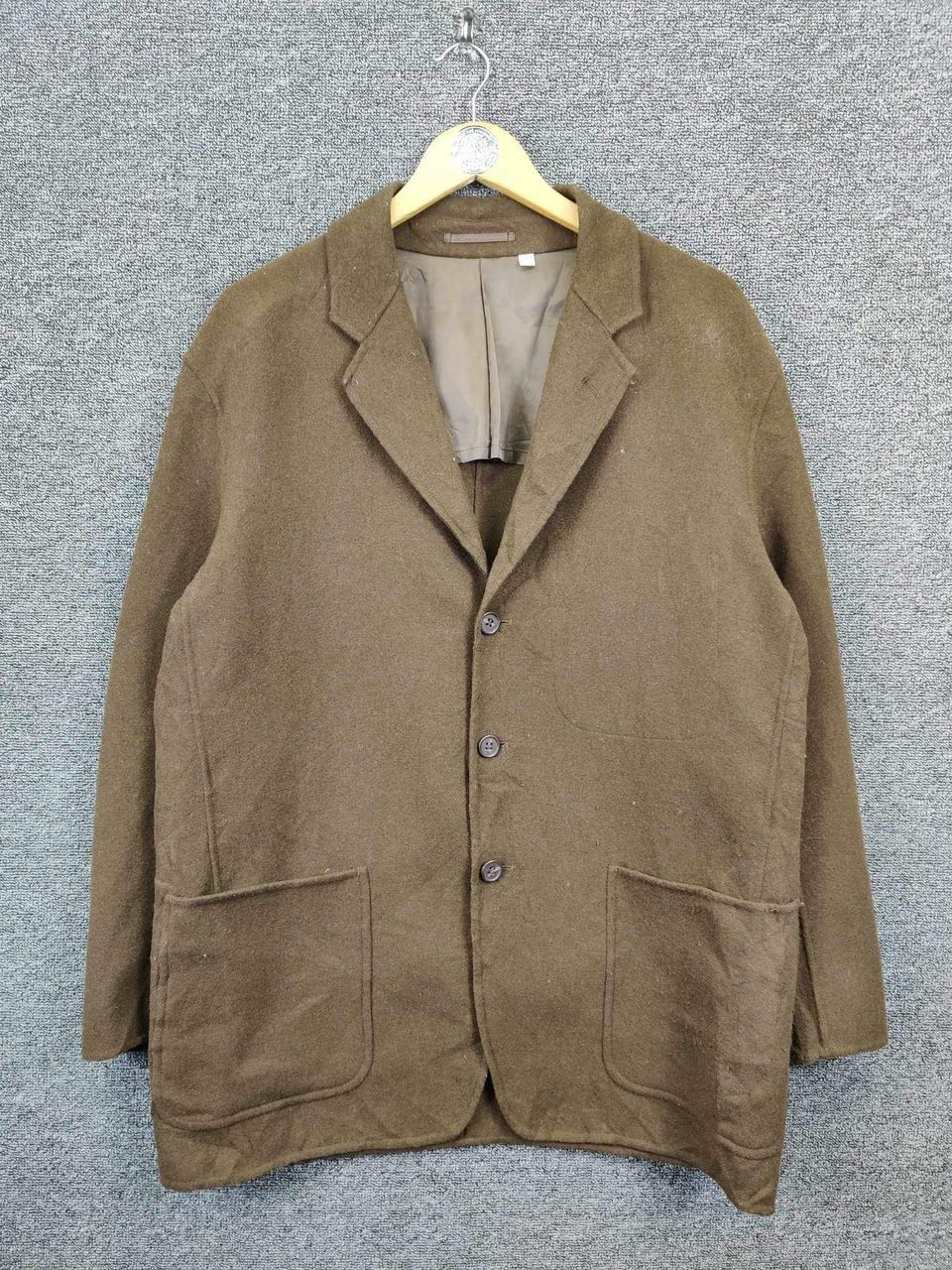 Undercover × Uniqlo Vintage Lemaire Uniqlo U Wool Button Ups Jacket Size US XL / EU 56 / 4 - 1 Thumbnail