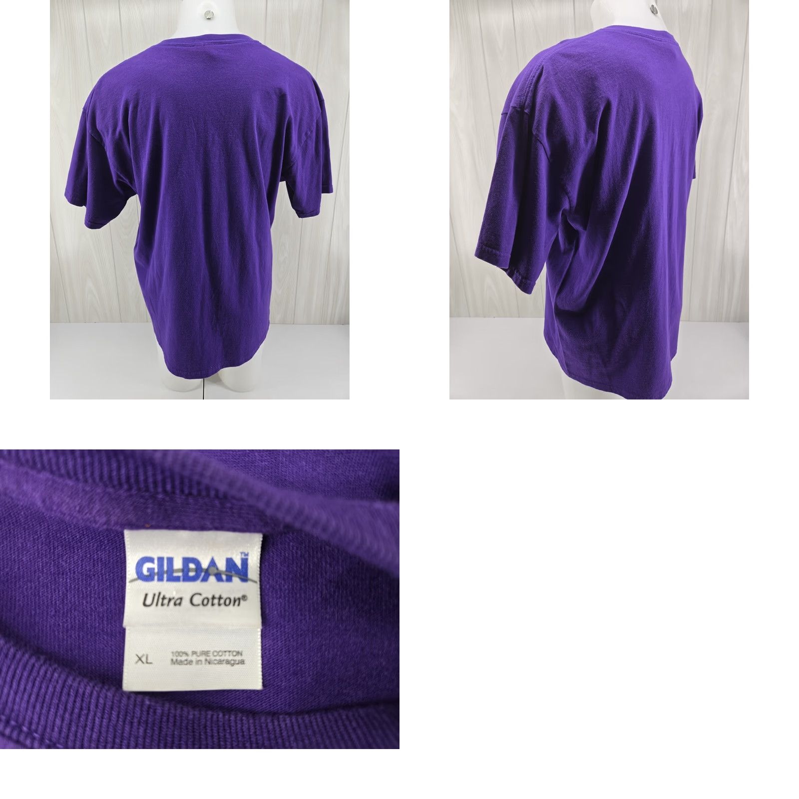 Gildan VINTAGE 2008 National BCS Championship Shirt LSU MEN'S XL Purple" Size US XL / EU 56 / 4 - 8 Thumbnail