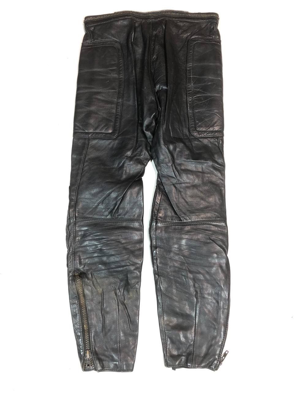 Vintage Vintage Rare Moto Racing Leather Pants Size US 29 - 6 Thumbnail