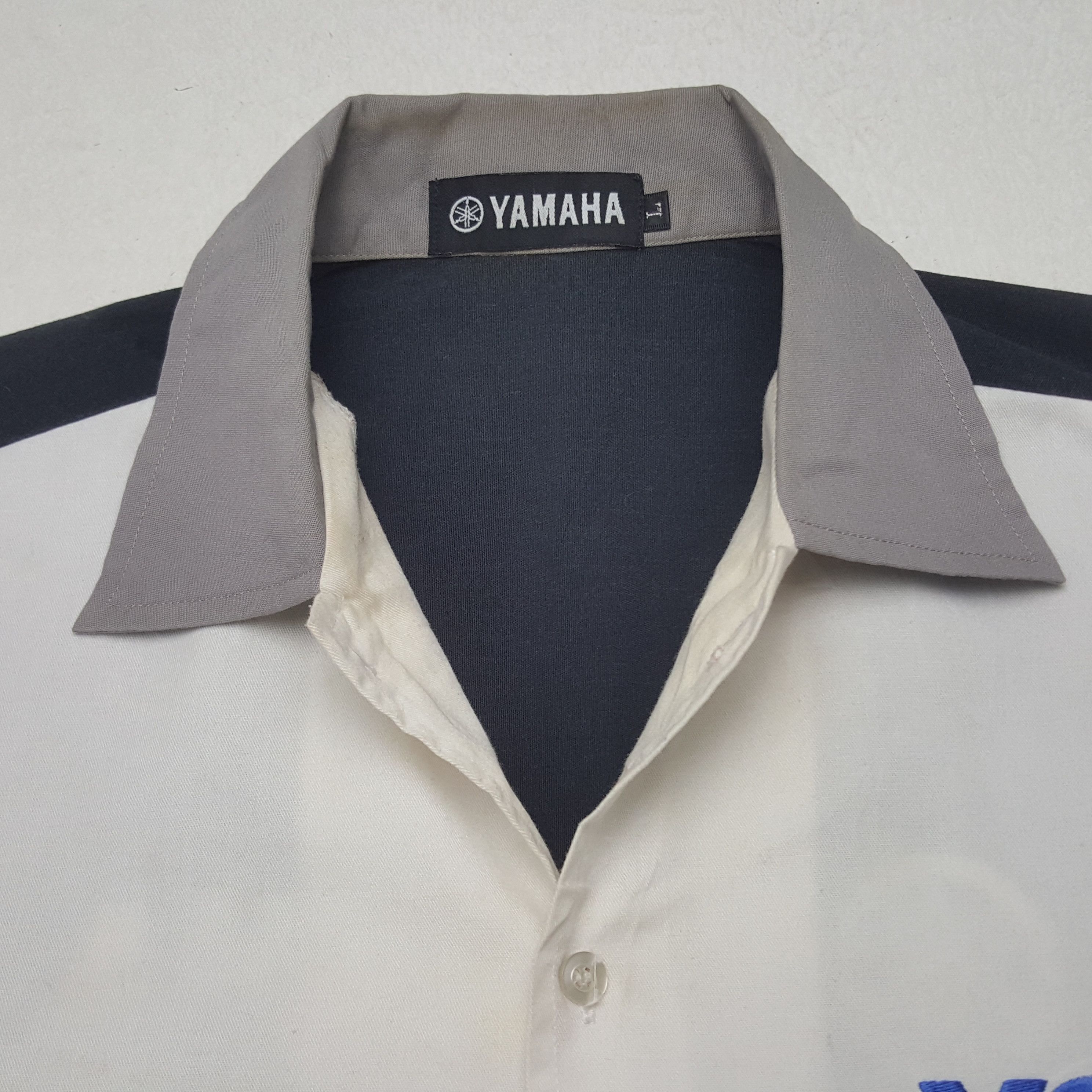 Vintage × Yamaha Vintage Yamaha YSP Worker Button Up Shirt Size US M / EU 48-50 / 2 - 5 Thumbnail