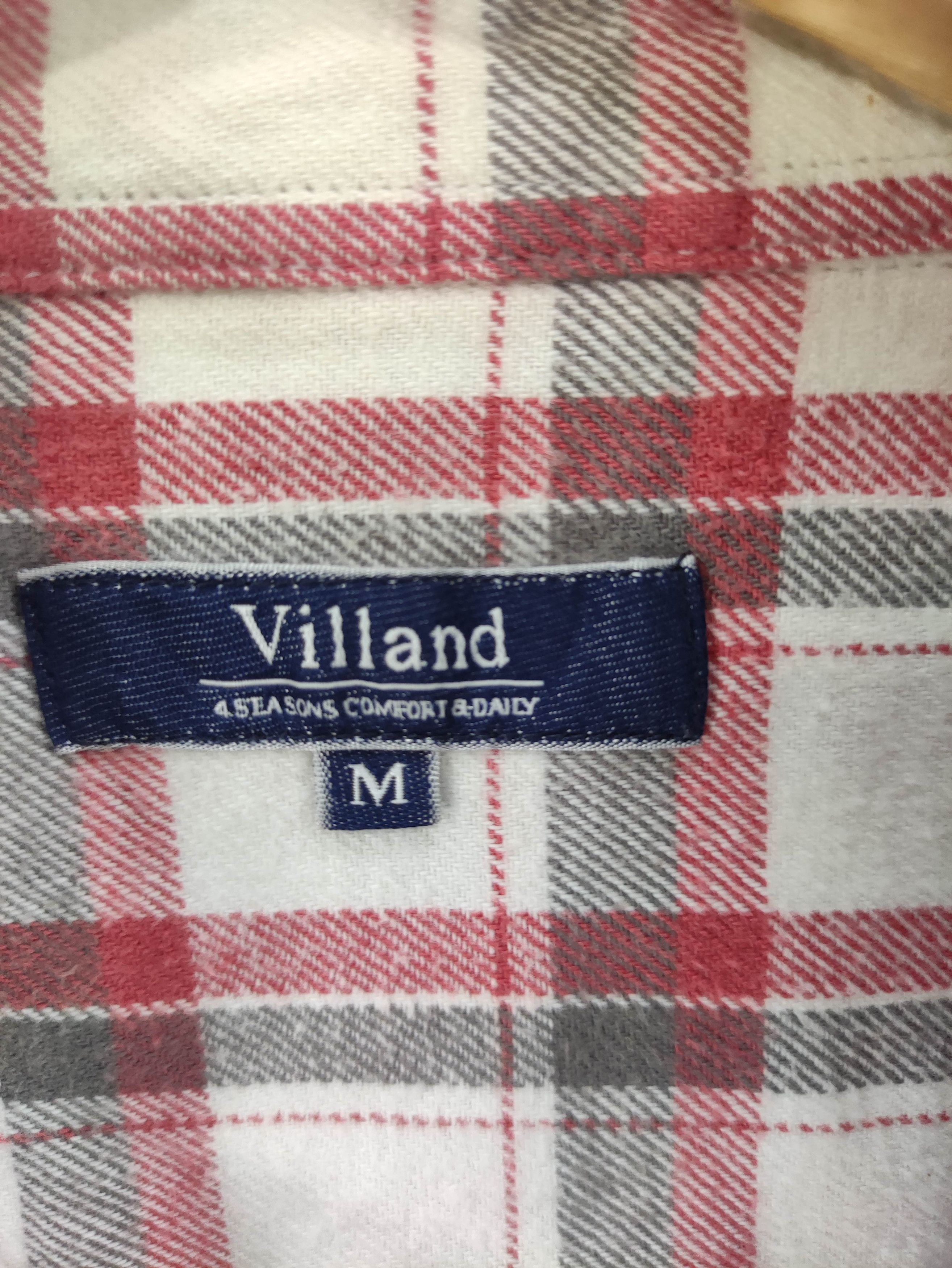 Flannel Vintage Villaland Shirt Button Up Long Sleeve Size US M / EU 48-50 / 2 - 3 Thumbnail
