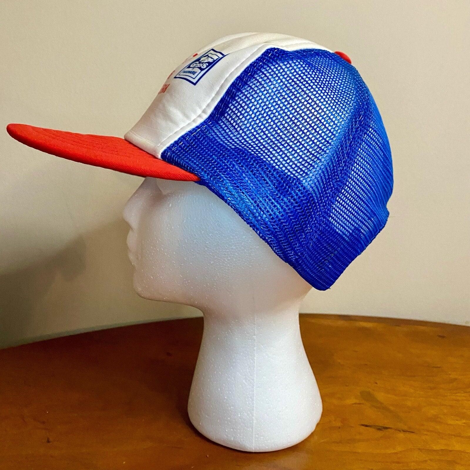 Other DA S&T Hardware Vintage White Trucker Hat Mens One Size Size ONE SIZE - 11 Thumbnail