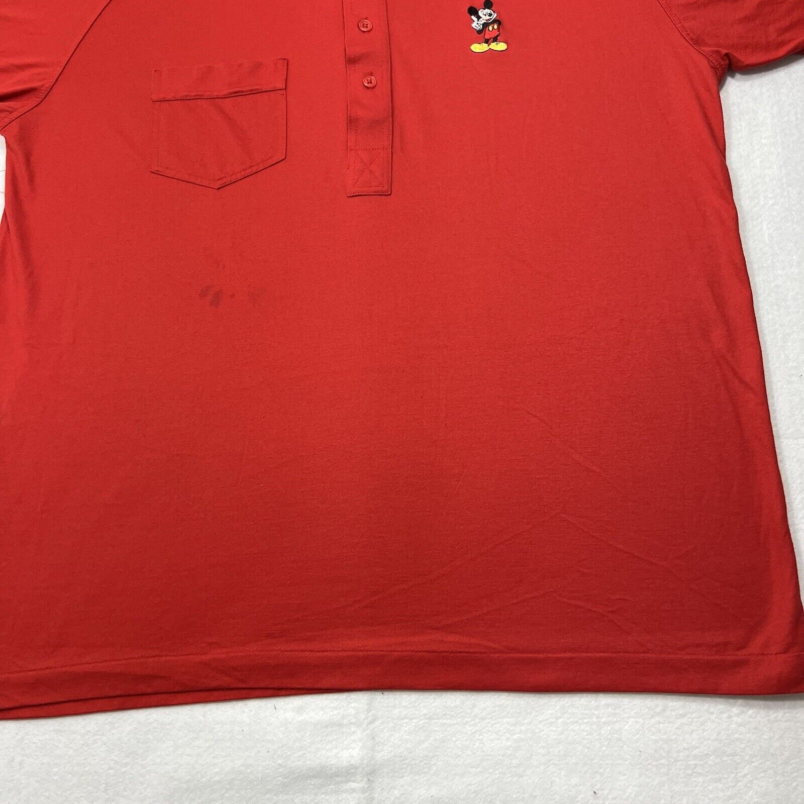 Disney Vintage Disney Pro Collection Loose Fit Mickey Mouse Polo Size US L / EU 52-54 / 3 - 6 Thumbnail