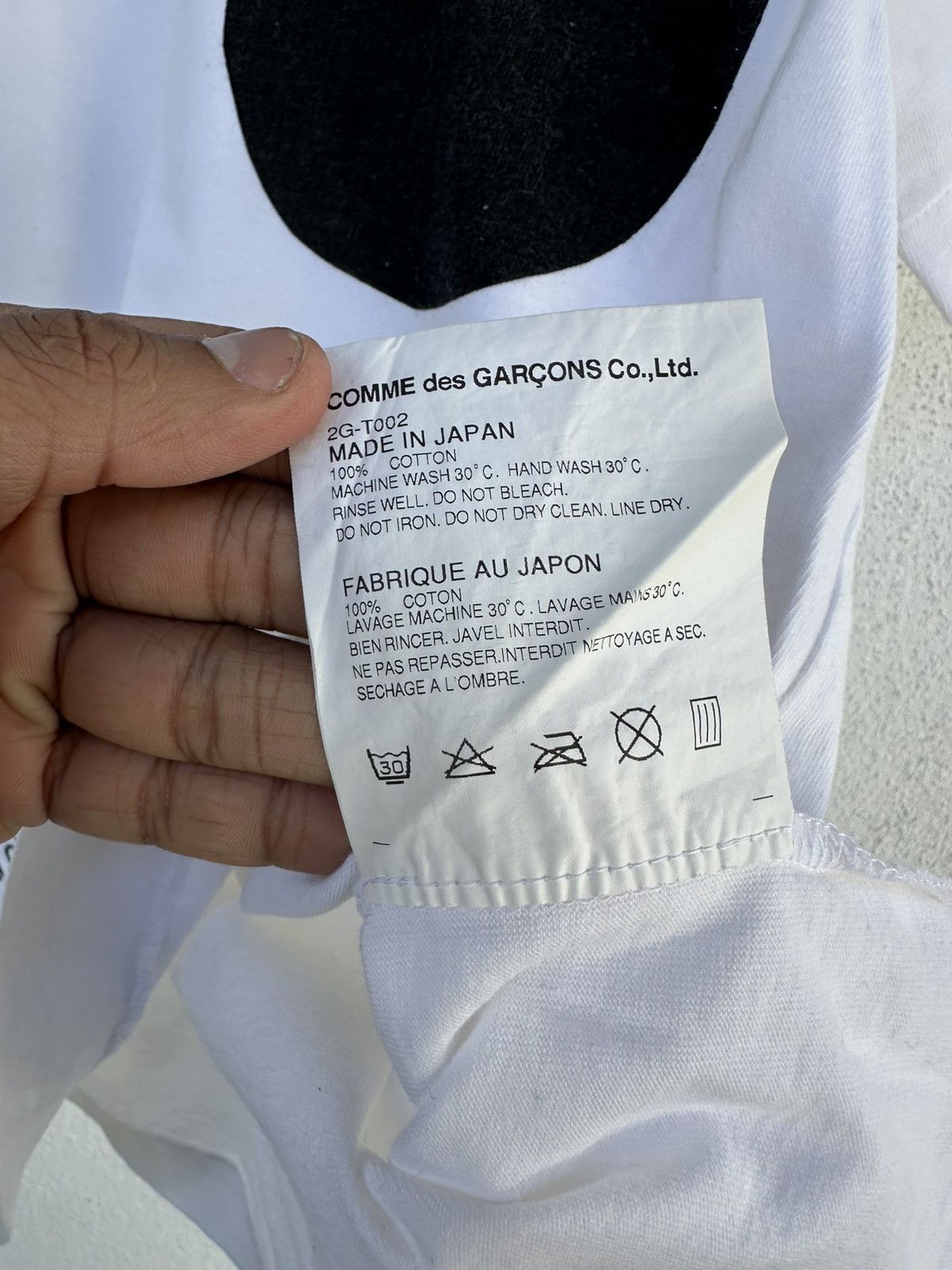 CDG by Comme des Garcons × Comme des Garcons × Junya Watanabe 2012 Comme Des Garcon Pocket Print T Shirt Size US S / EU 44-46 / 1 - 10 Thumbnail