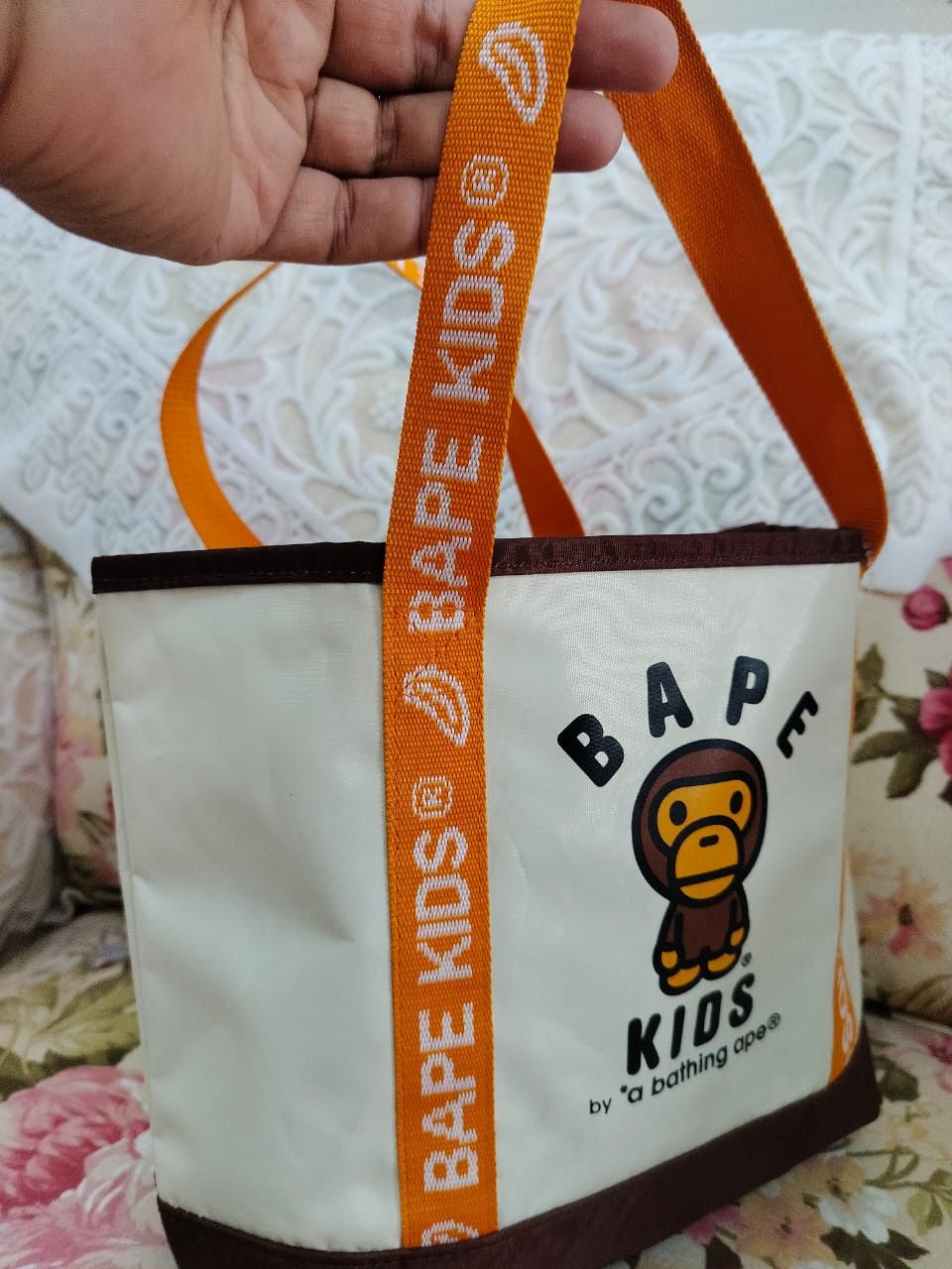 Bape BAPE Kids by A Bathing Ape canvas tote bag Size ONE SIZE - 3 Thumbnail