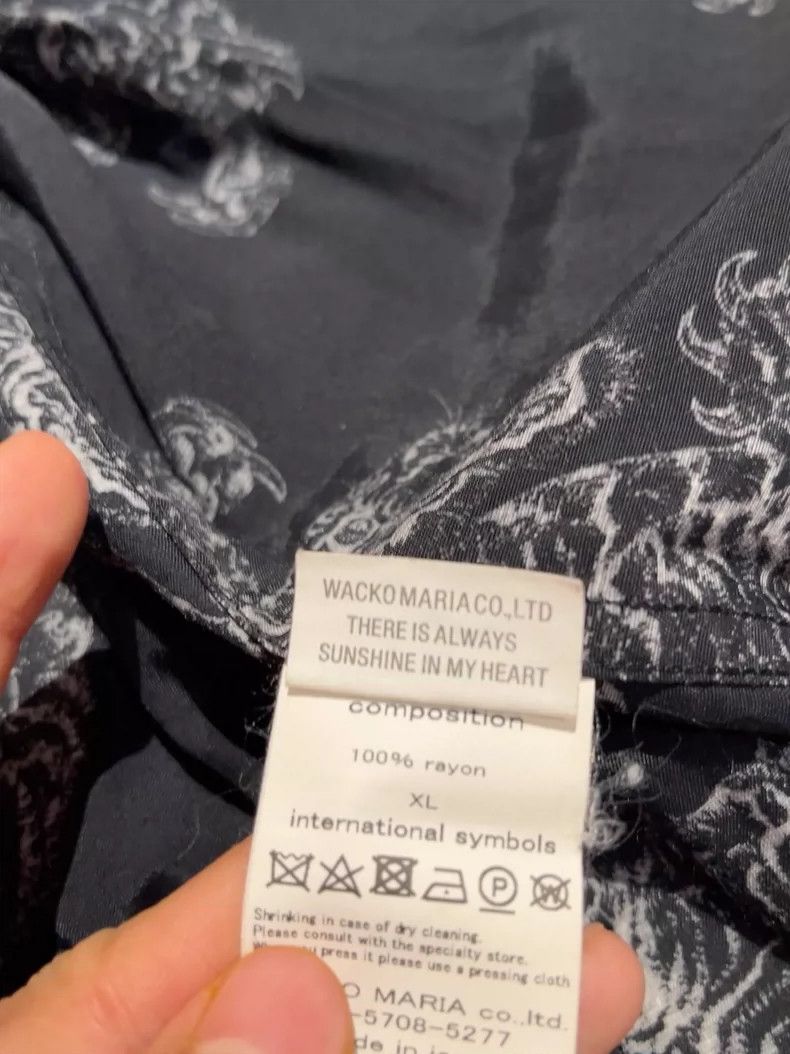 Wacko Maria Wacko Maria The Guilty Parties Black Tiger Long Sleeve Shi Size US XL / EU 56 / 4 - 5 Thumbnail