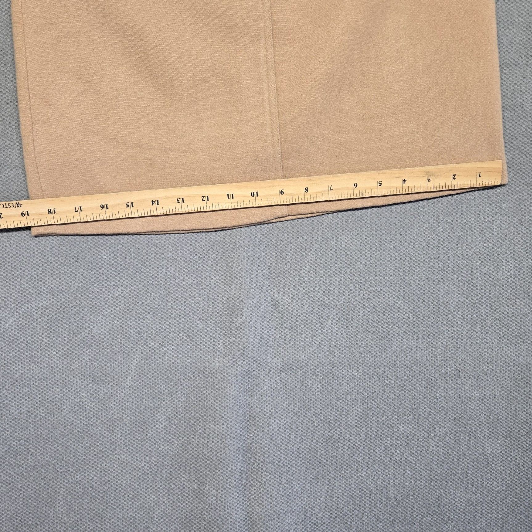 J.McLaughlin J. McLaughlin Skirt Womens 0 Beige A-Line Knee Length Lined Pockets Zip Size 25" / US 0 / IT 36 - 7 Thumbnail