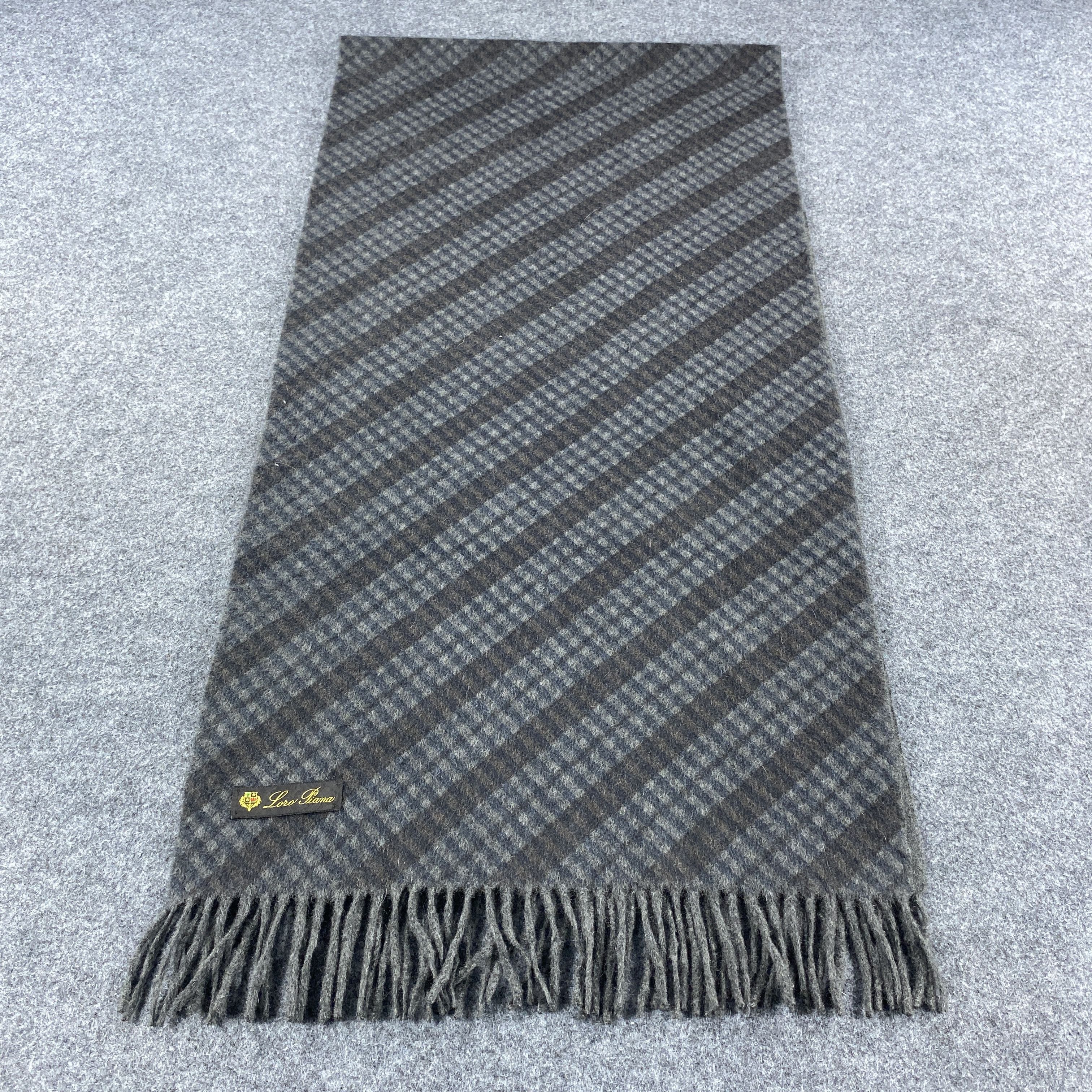 Loro Piana × Vintage GF10534 Loro Piana Scarf Neck Wear Muffler Size ONE SIZE - 4 Thumbnail