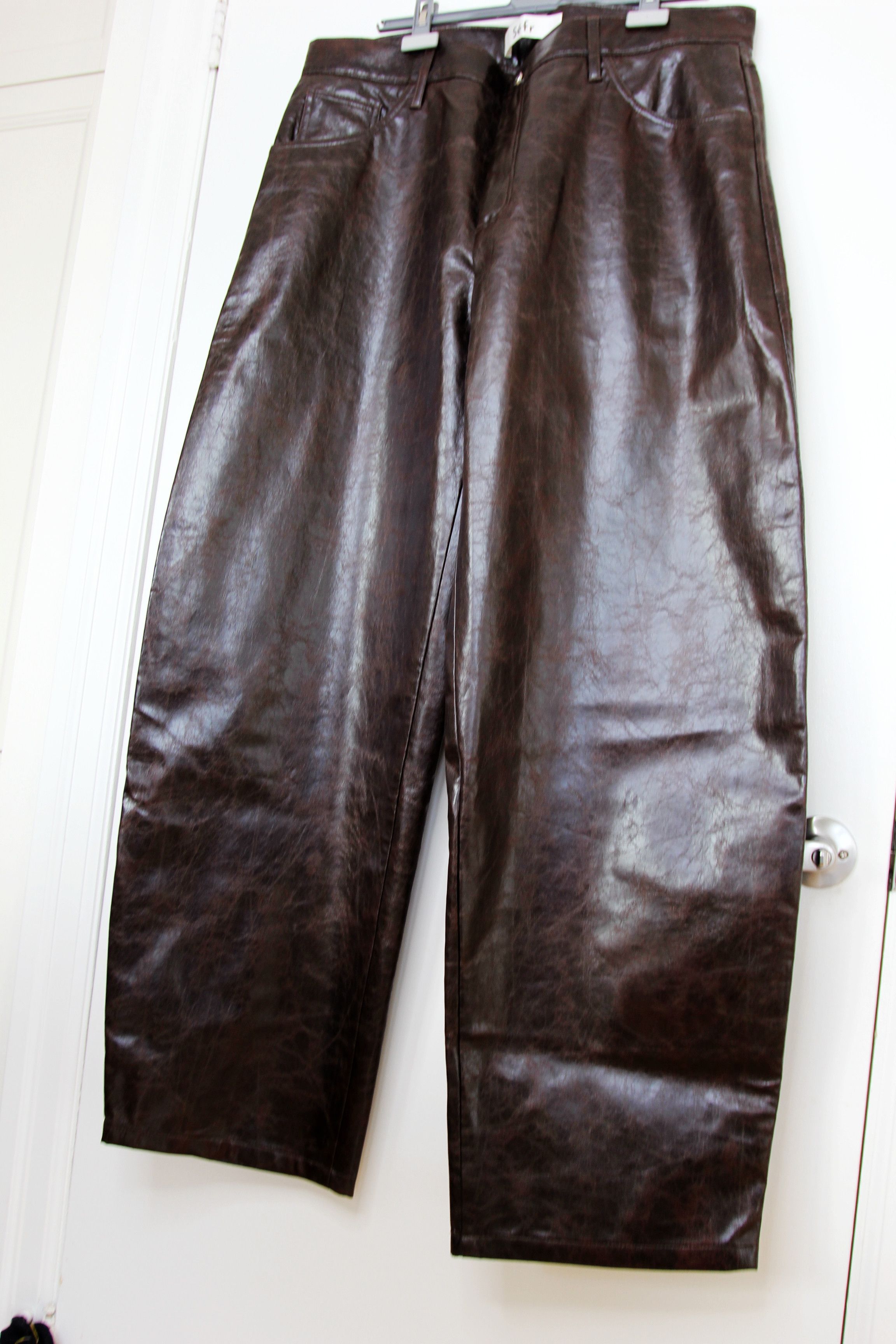 Sefr BNWT AW25 SEFR NASEDO COATED DARK TECH PANTS 34 Size US 34 / EU 50 - 5 Thumbnail