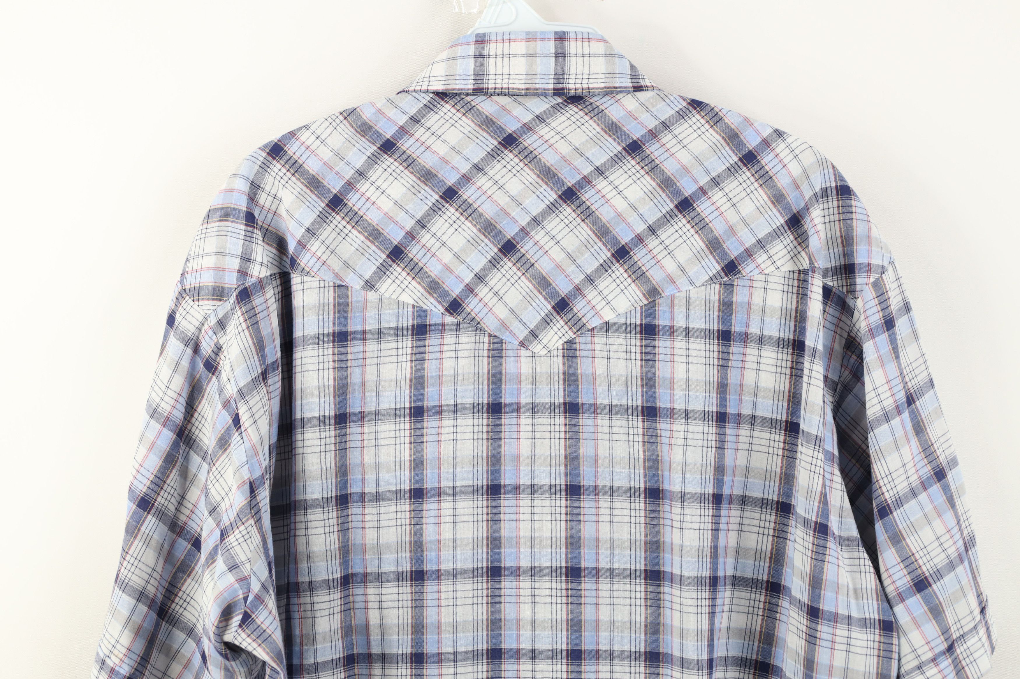 Vintage Vintage 70s Rockabilly Western Cowboy Short Sleeve Shirt Size US XL / EU 56 / 4 - 12 Thumbnail