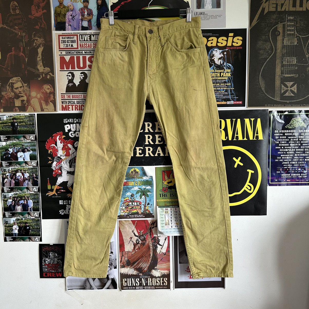 Vintage Vintage Big John Sanforized Dirty Jeans Size US 30 / EU 46 - 1 Thumbnail
