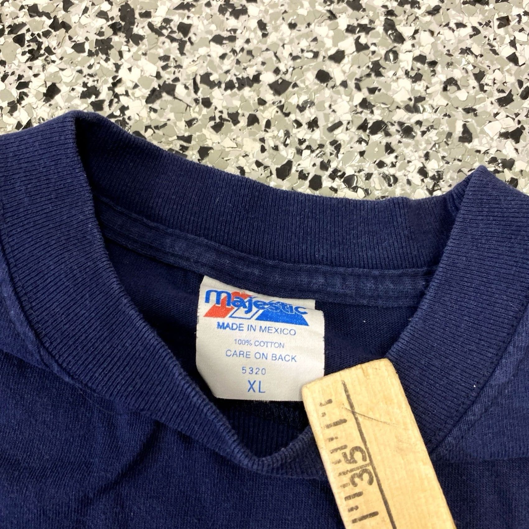 NFL VINTAGE Majestic Y2K NFL St. Louis Rams Long Sleeve Shirt XL Men Blue Size US XL / EU 56 / 4 - 3 Thumbnail