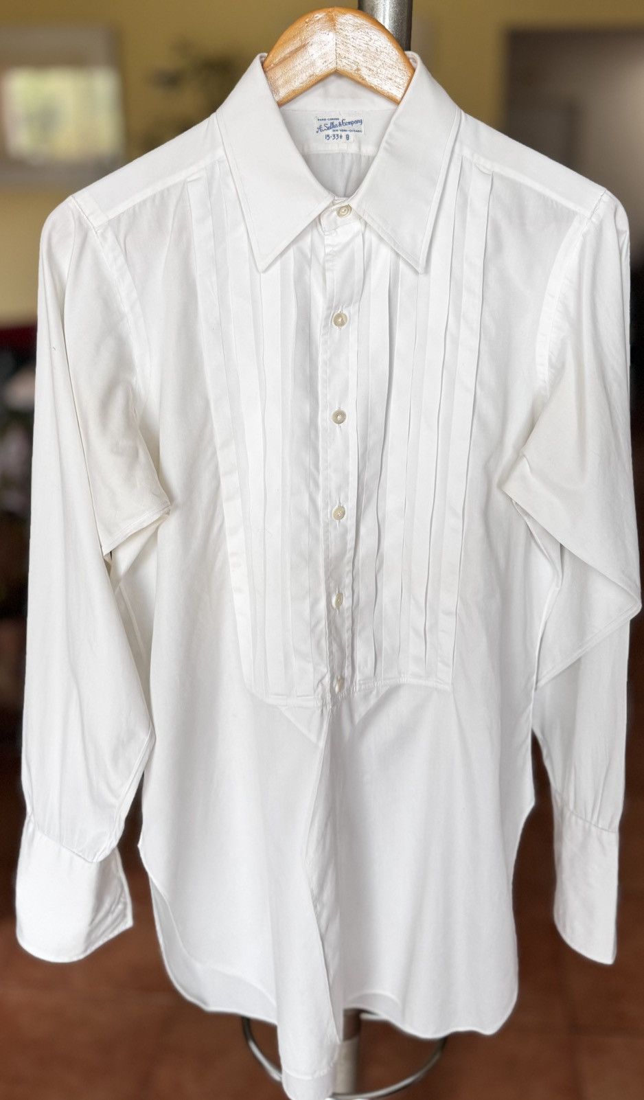 Other A Sulka & Company Bespoke Vintage Dress Shirt Size US M / EU 48-50 / 2 - 1 Thumbnail