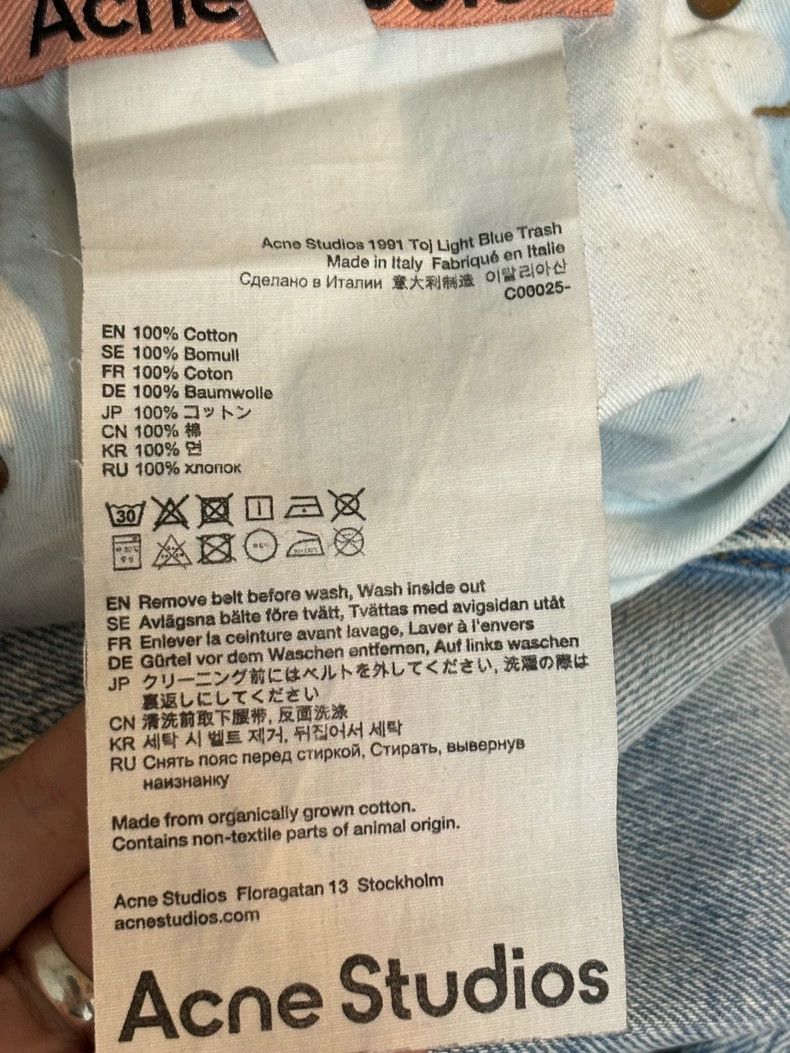 Acne Studios acne studios blue jeans Size US 27 - 5 Thumbnail