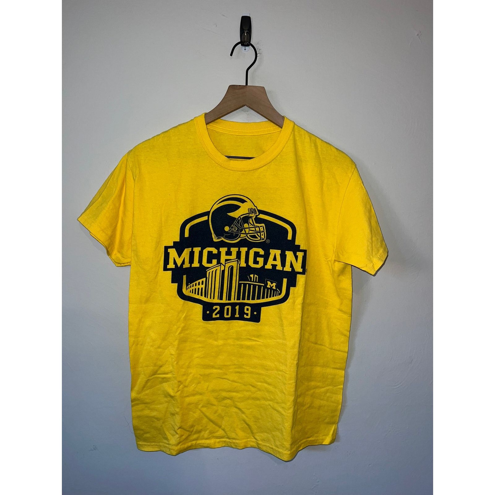 NCAA Michigan Football Shirt Go Blue NCAA College Shirt M Medium Size US M / EU 48-50 / 2 - 1 Thumbnail