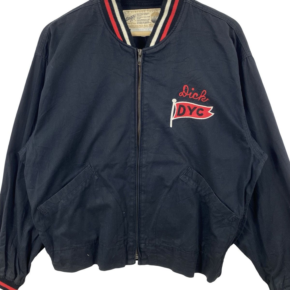 Vintage Vintage BUGGY DUAL Wear Embroidered DYC Racing Bomber Size US M / EU 48-50 / 2 - 6 Thumbnail