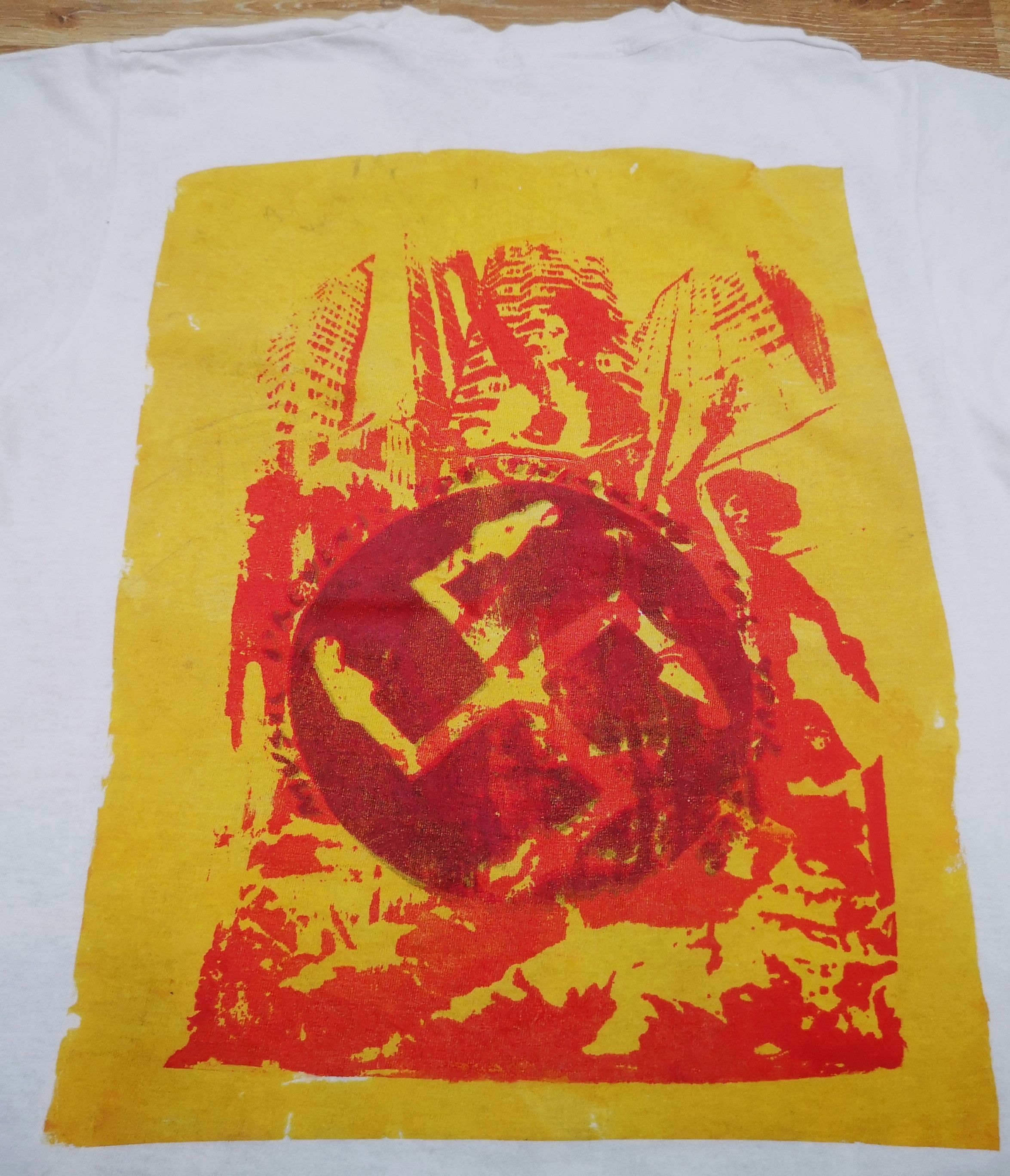 Seditionaries × Vintage Vintage 80s Fifth Column McLaren Punk Cambridge Rapist Shirt Size US S / EU 44-46 / 1 - 5 Thumbnail