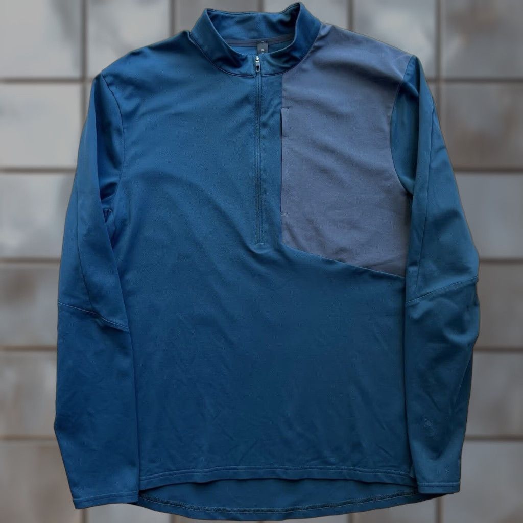Lululemon Lululemon Division Zip Up XL Blue Pullover Jacket Men ZIP Windbreaker Activewear Modern Classic Logo Size US XL / EU 56 / 4 - 1 Thumbnail